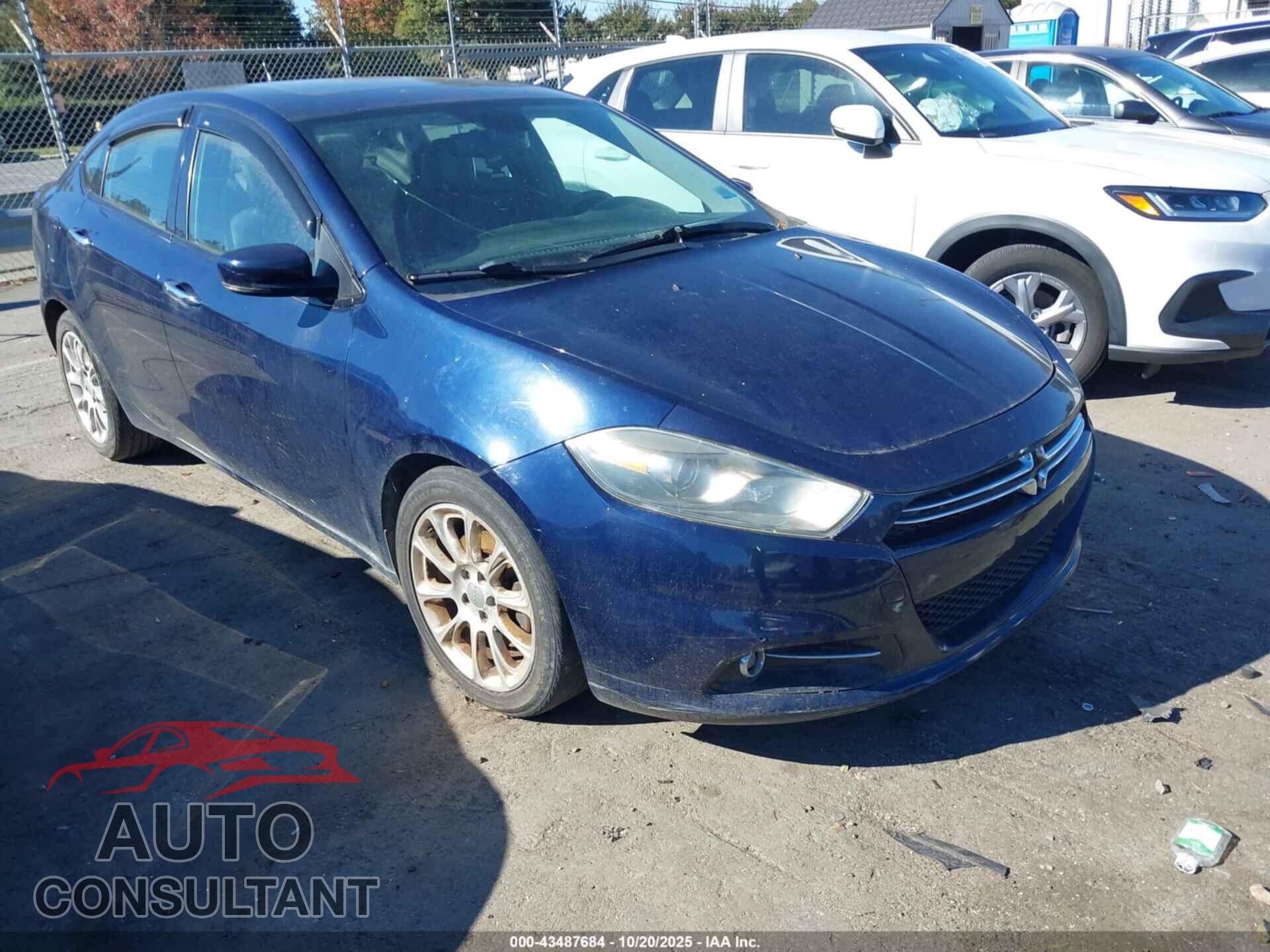 DODGE DART 2014 - 1C3CDFCBXED703045