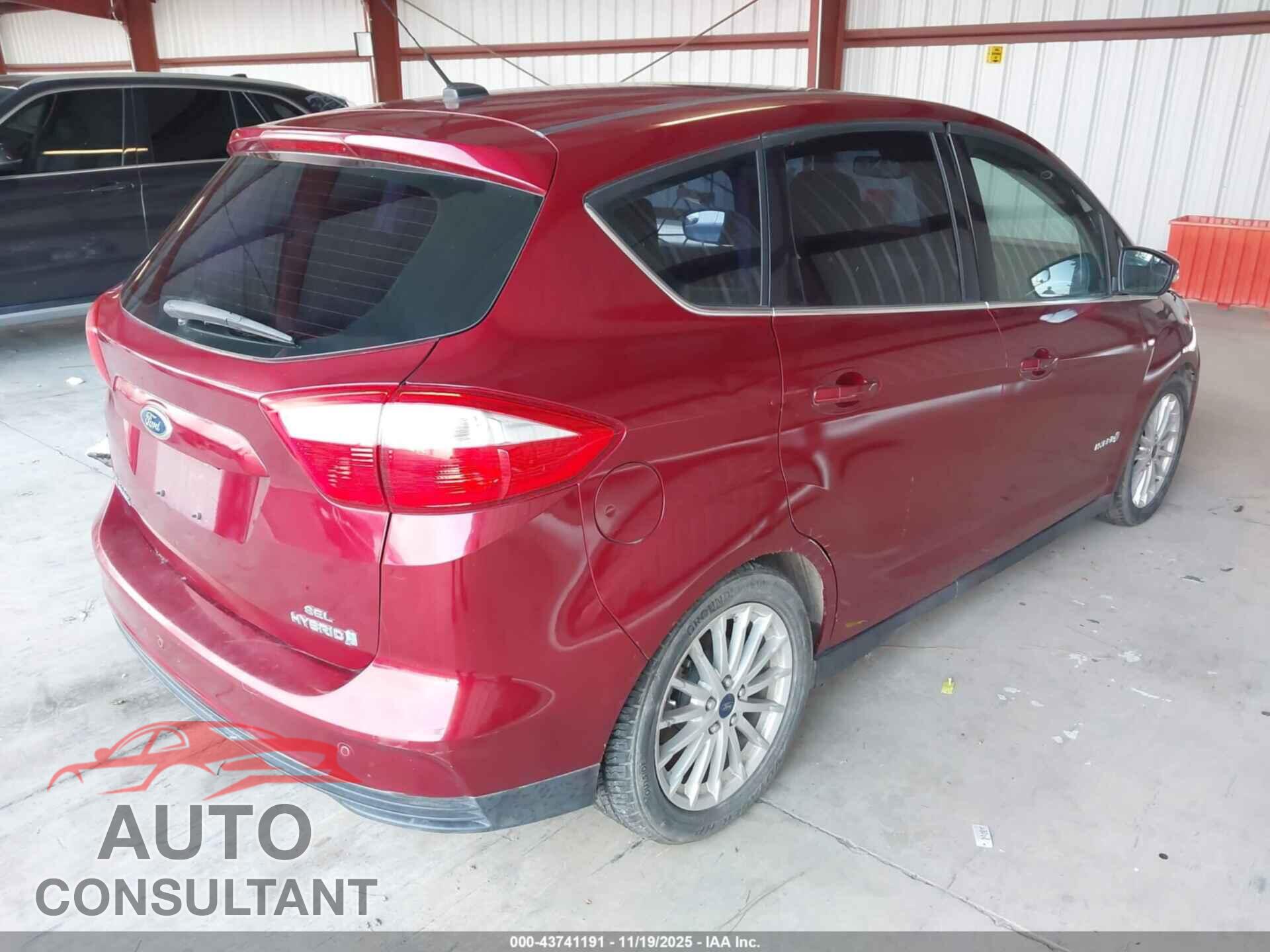 FORD C-MAX HYBRID 2013 - 1FADP5BU4DL545865