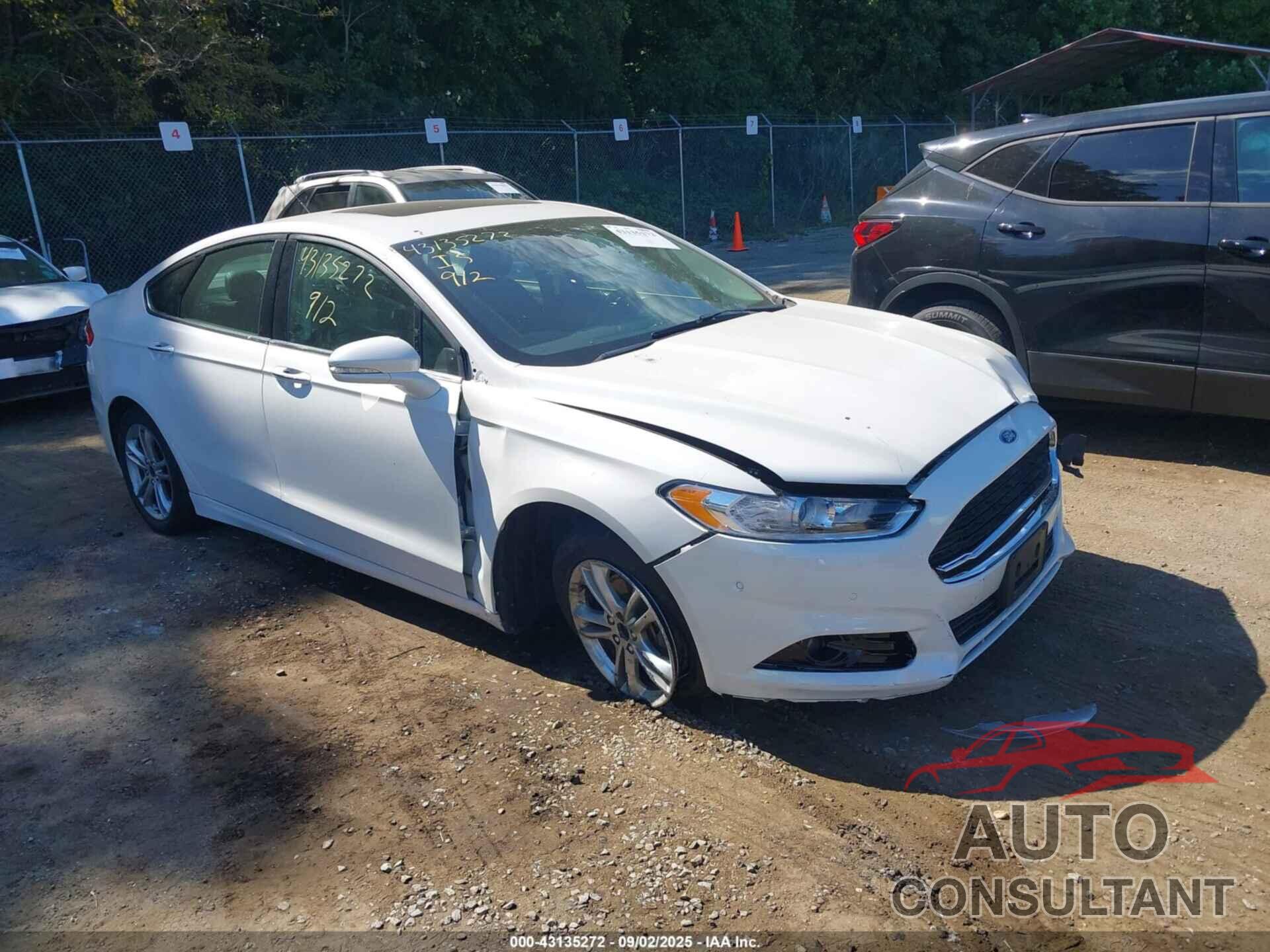 FORD FUSION ENERGI 2016 - 3FA6P0SUXGR201233