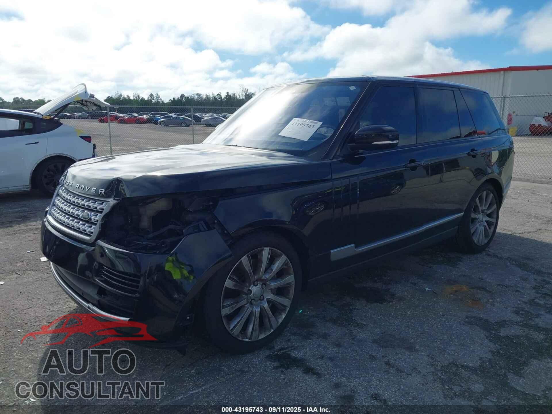 LAND ROVER RANGE ROVER 2017 - SALGS2FV7HA358234