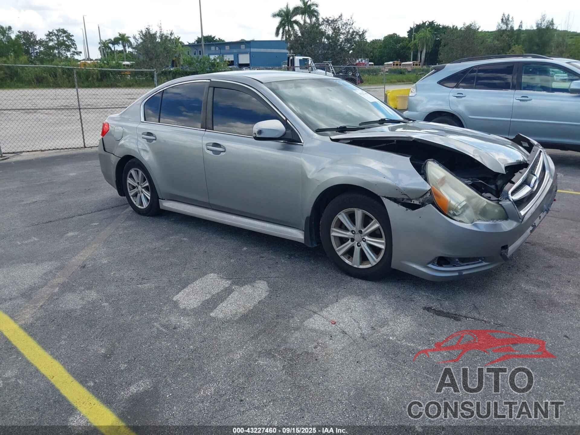 SUBARU LEGACY 2010 - 4S3BMBC62A3223794