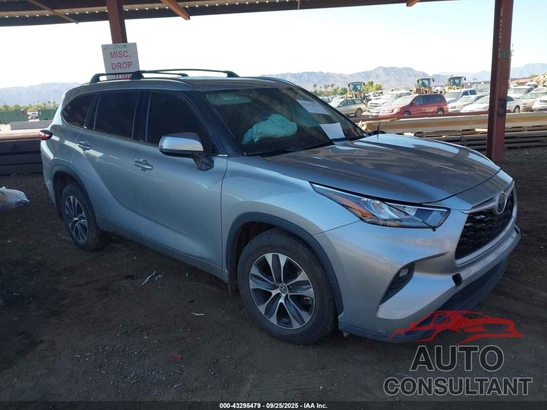 TOYOTA HIGHLANDER 2020 - 5TDGZRBH5LS514651