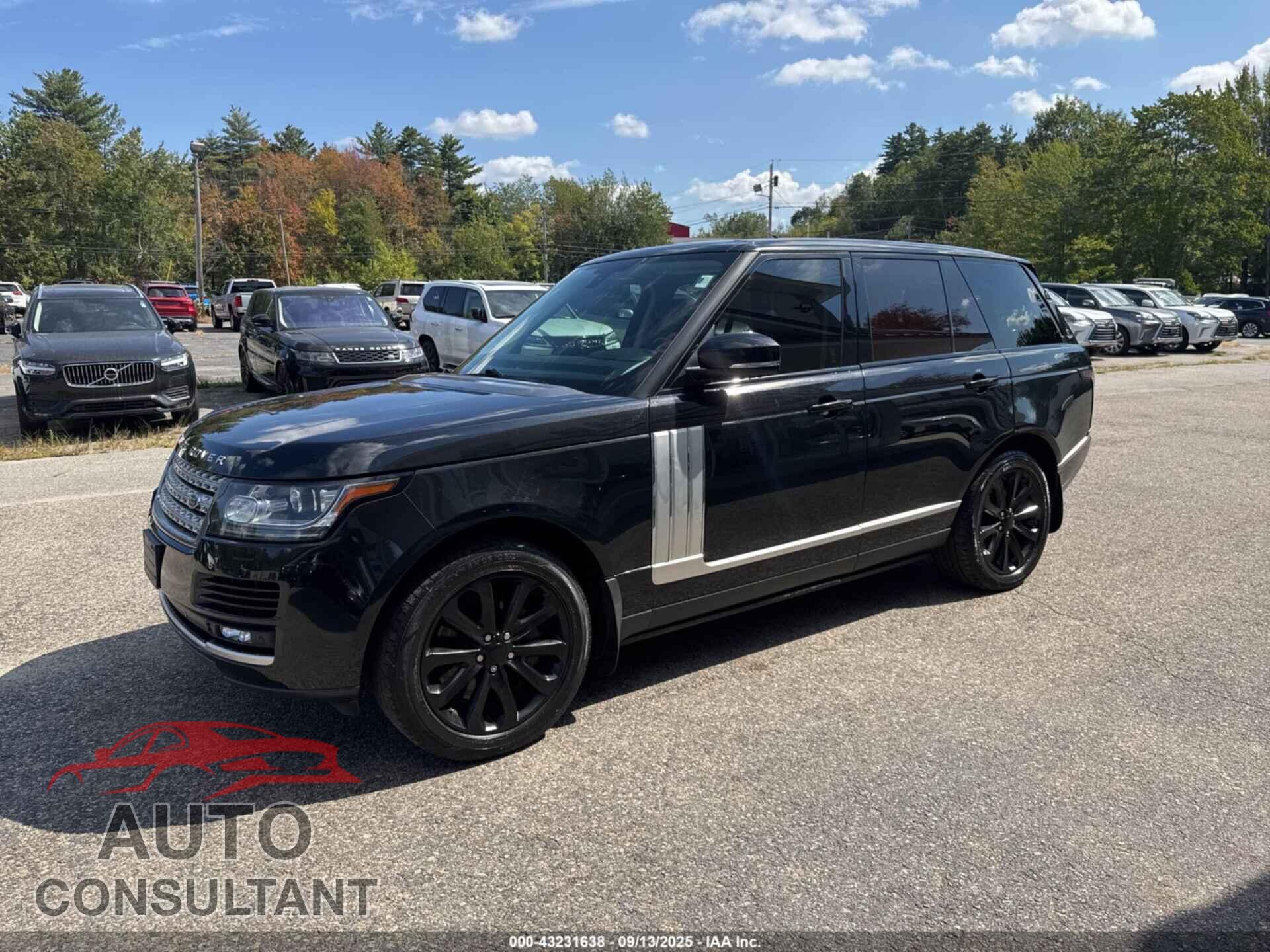 LAND ROVER RANGE ROVER 2015 - SALGS2TF2FA211992