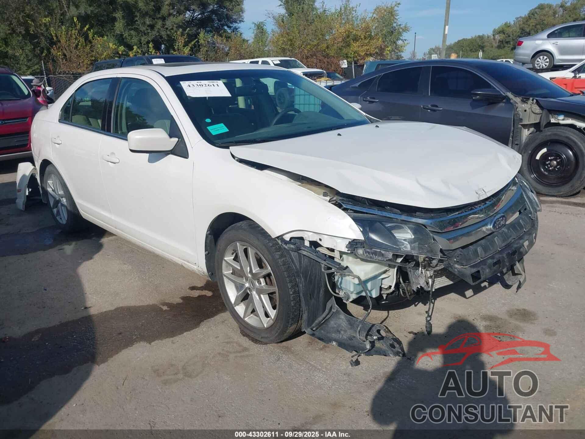 FORD FUSION 2012 - 3FAHP0JA3CR224766