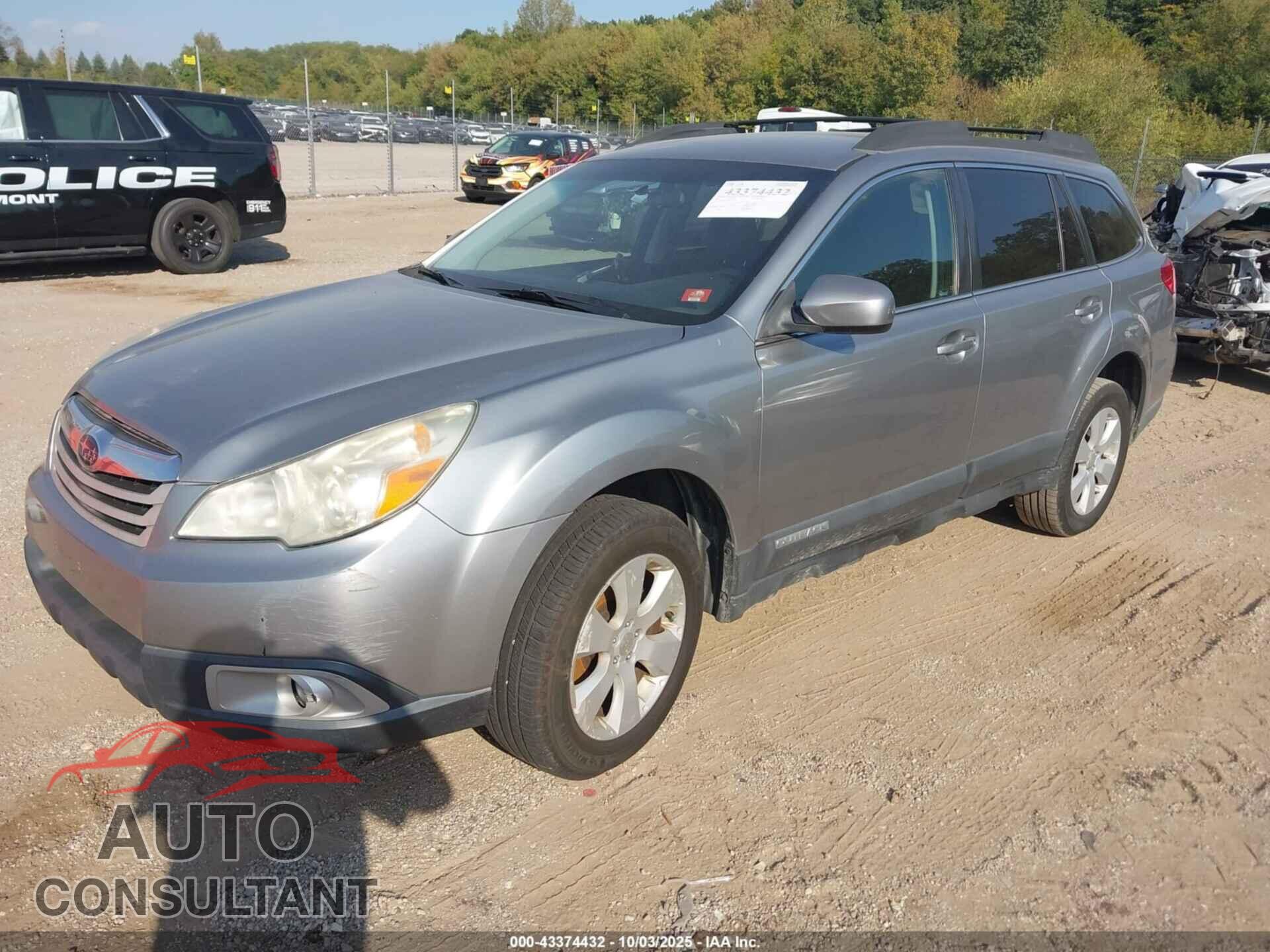 SUBARU OUTBACK 2011 - 4S4BRCCC7B3335954