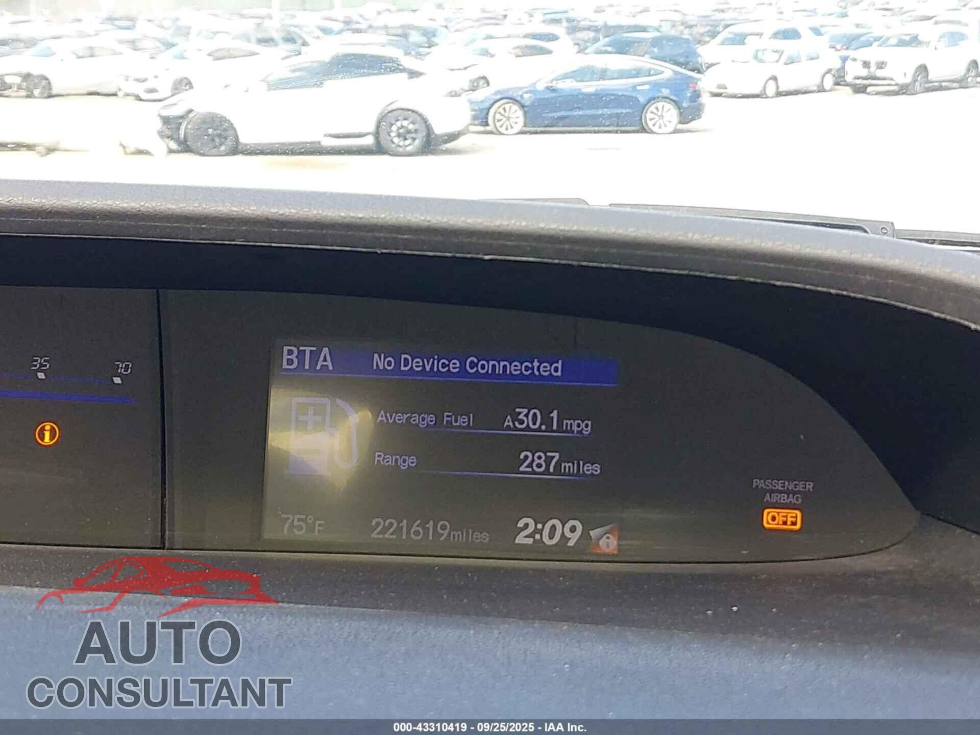 HONDA CIVIC 2015 - 19XFB2F5XFE254494