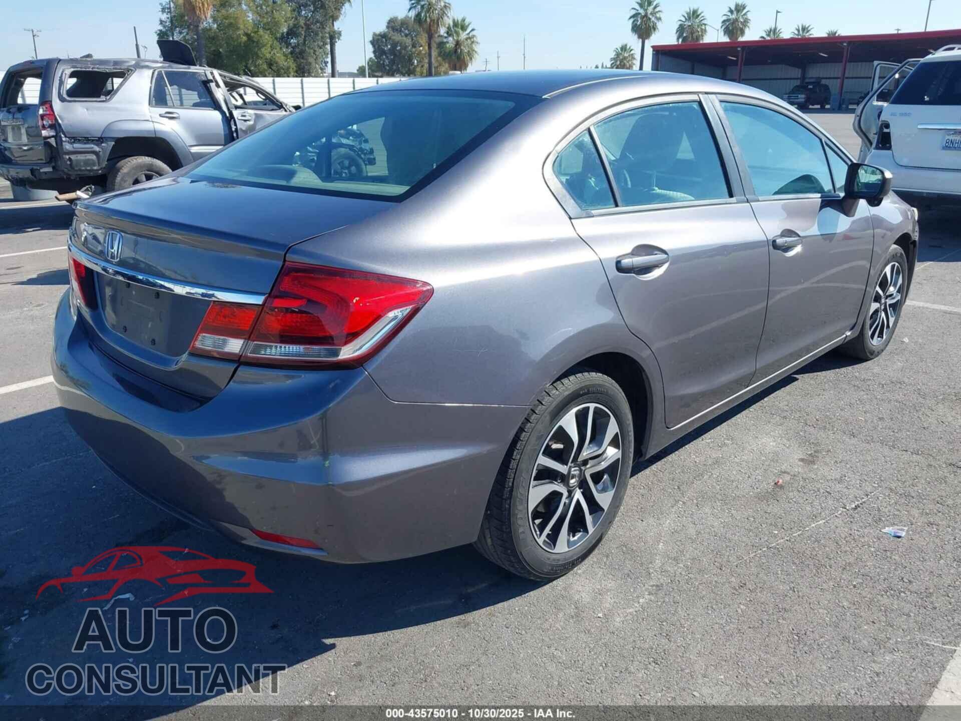 HONDA CIVIC 2014 - 19XFB2F8XEE272230