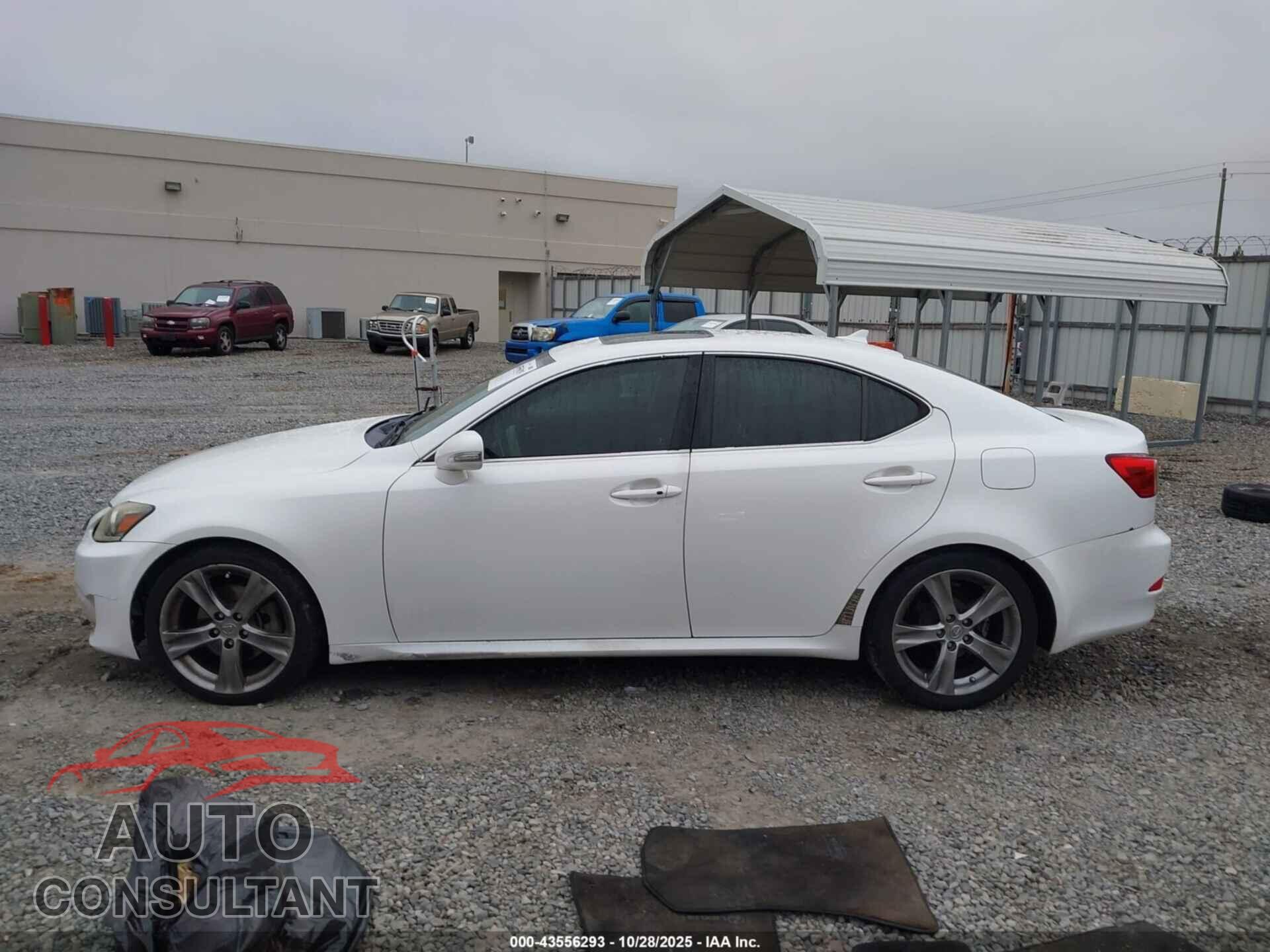 LEXUS IS 250 2012 - JTHBF5C25C5162729