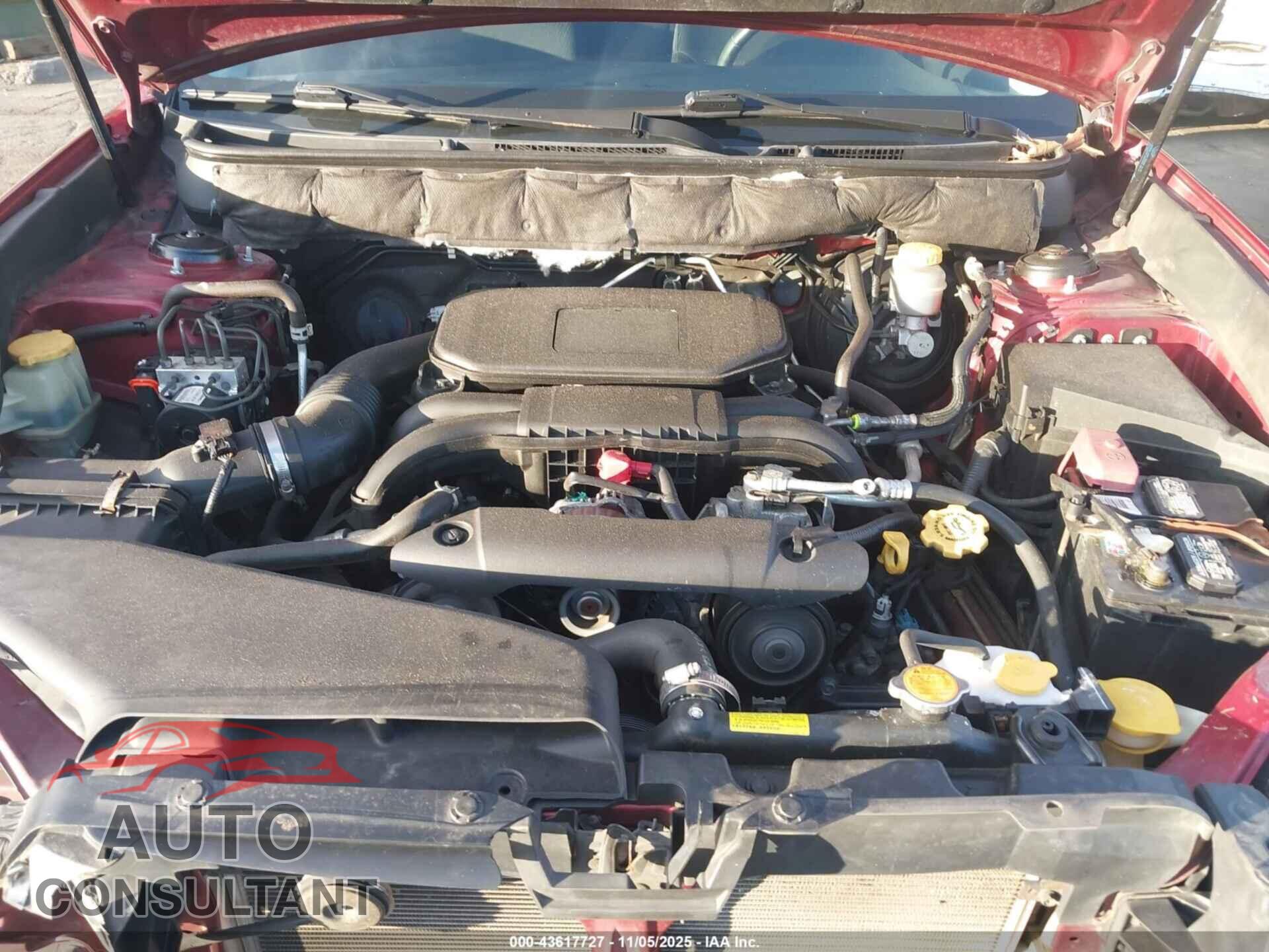 SUBARU OUTBACK 2012 - 4S4BRBGC2C3288788