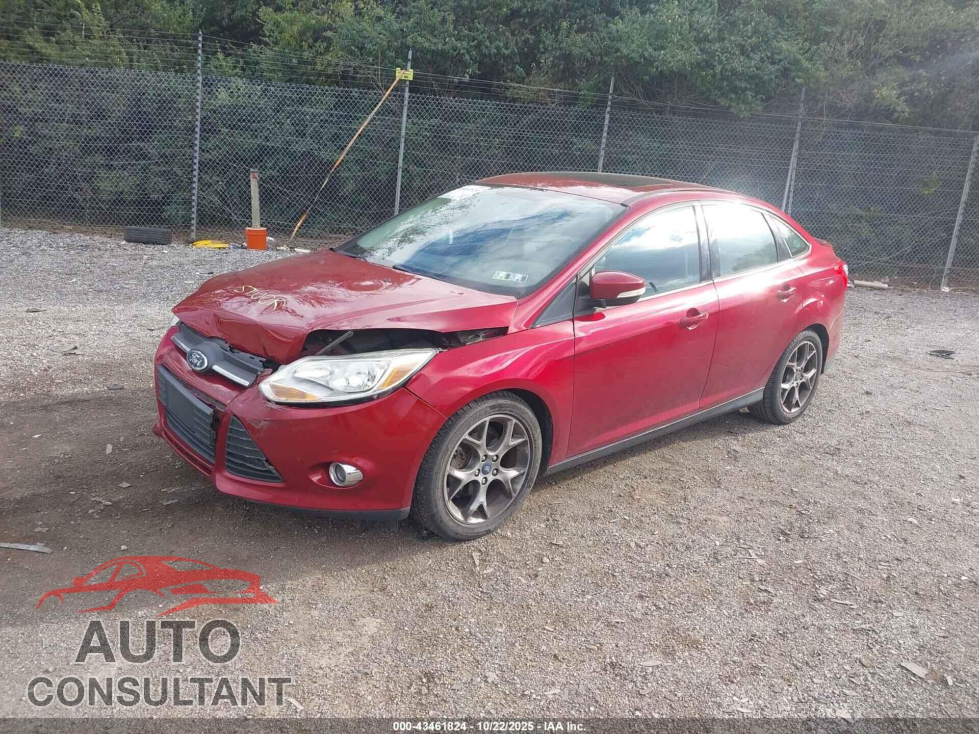 FORD FOCUS 2014 - 1FADP3F25EL386756