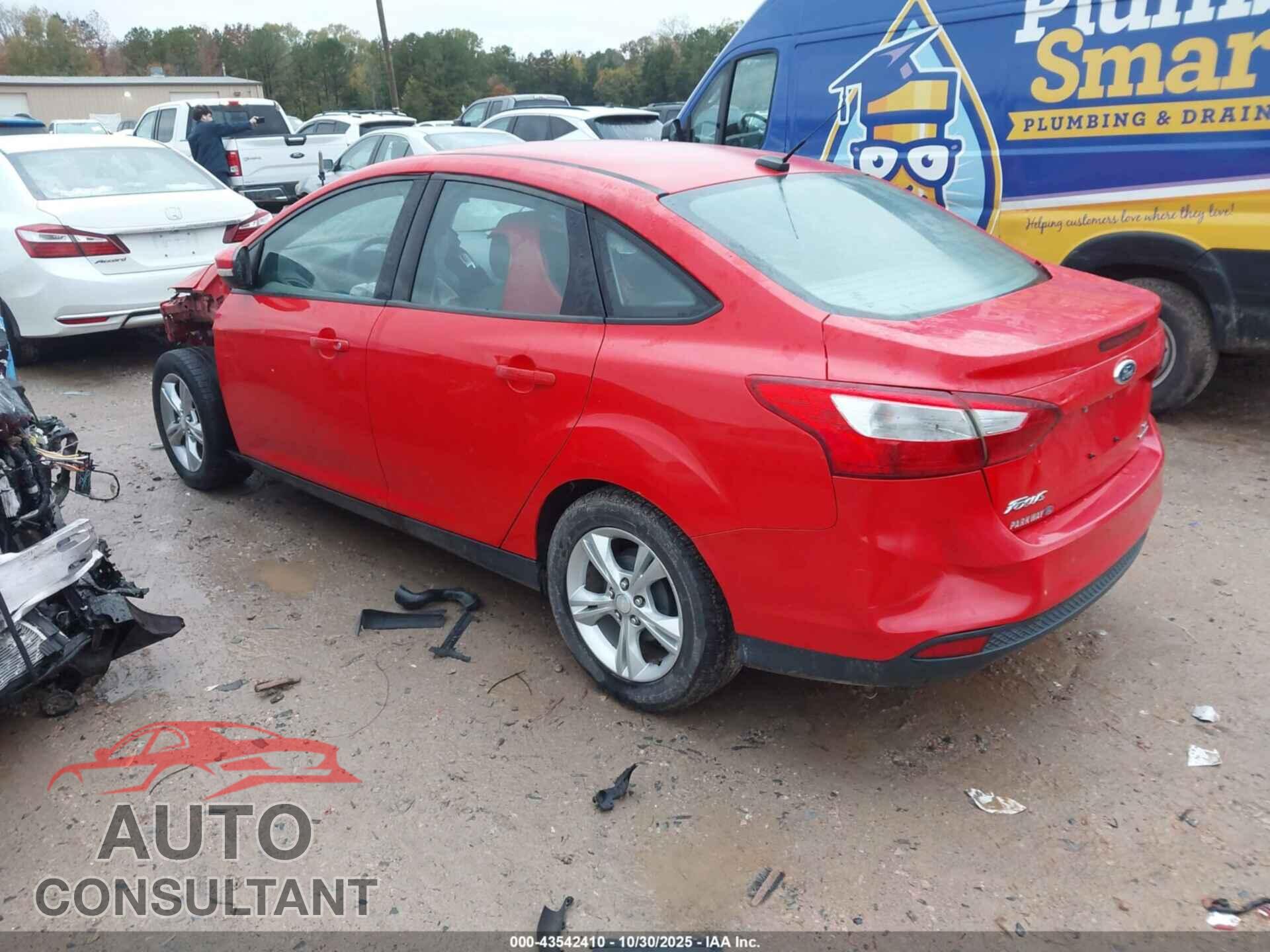 FORD FOCUS 2013 - 1FADP3F2XDL213880