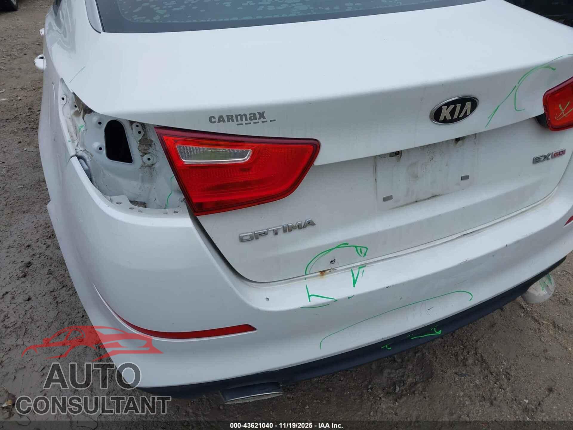 KIA OPTIMA 2015 - 5XXGN4A74FG489710