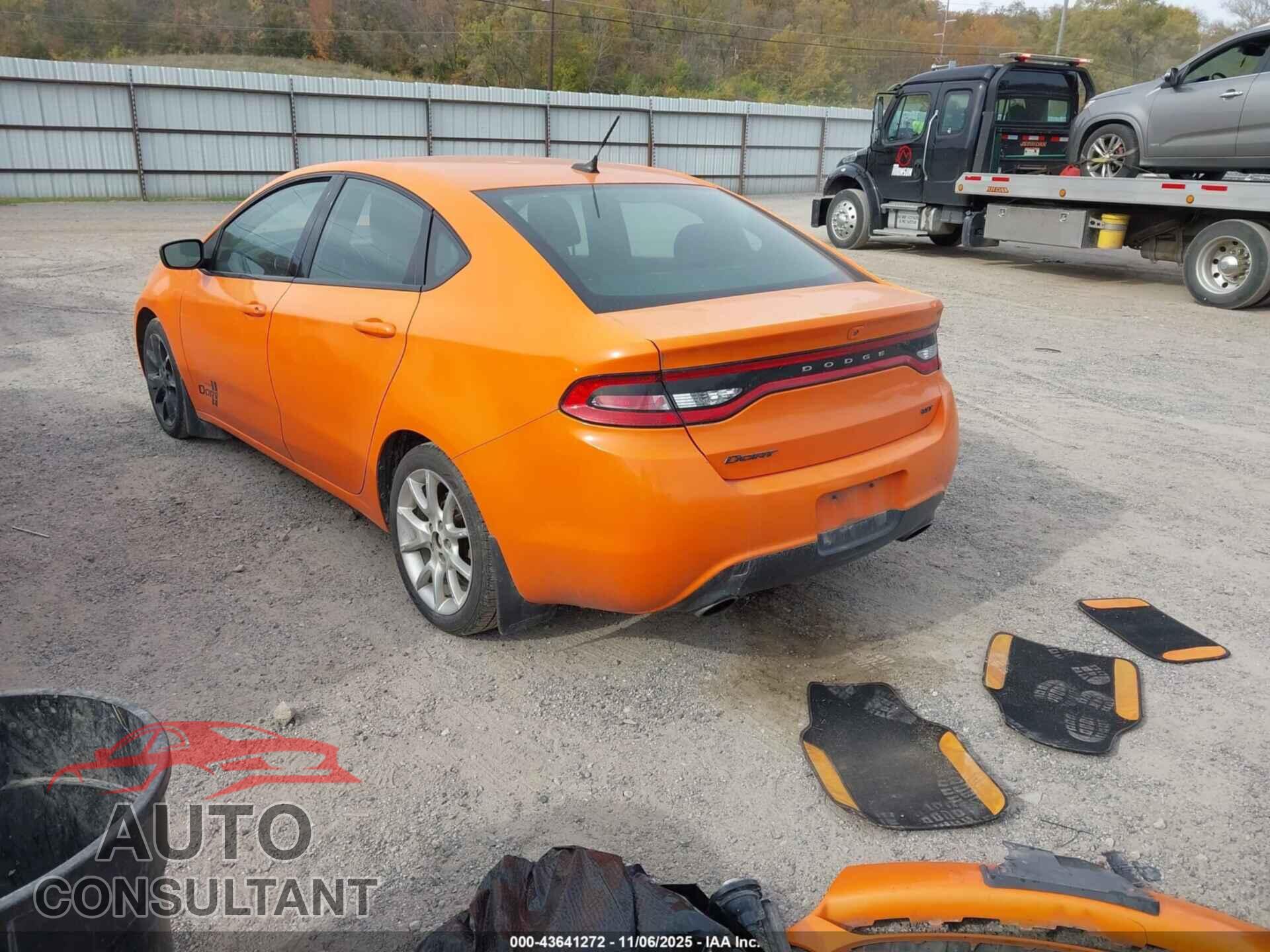 DODGE DART 2013 - 1C3CDFBA1DD329190