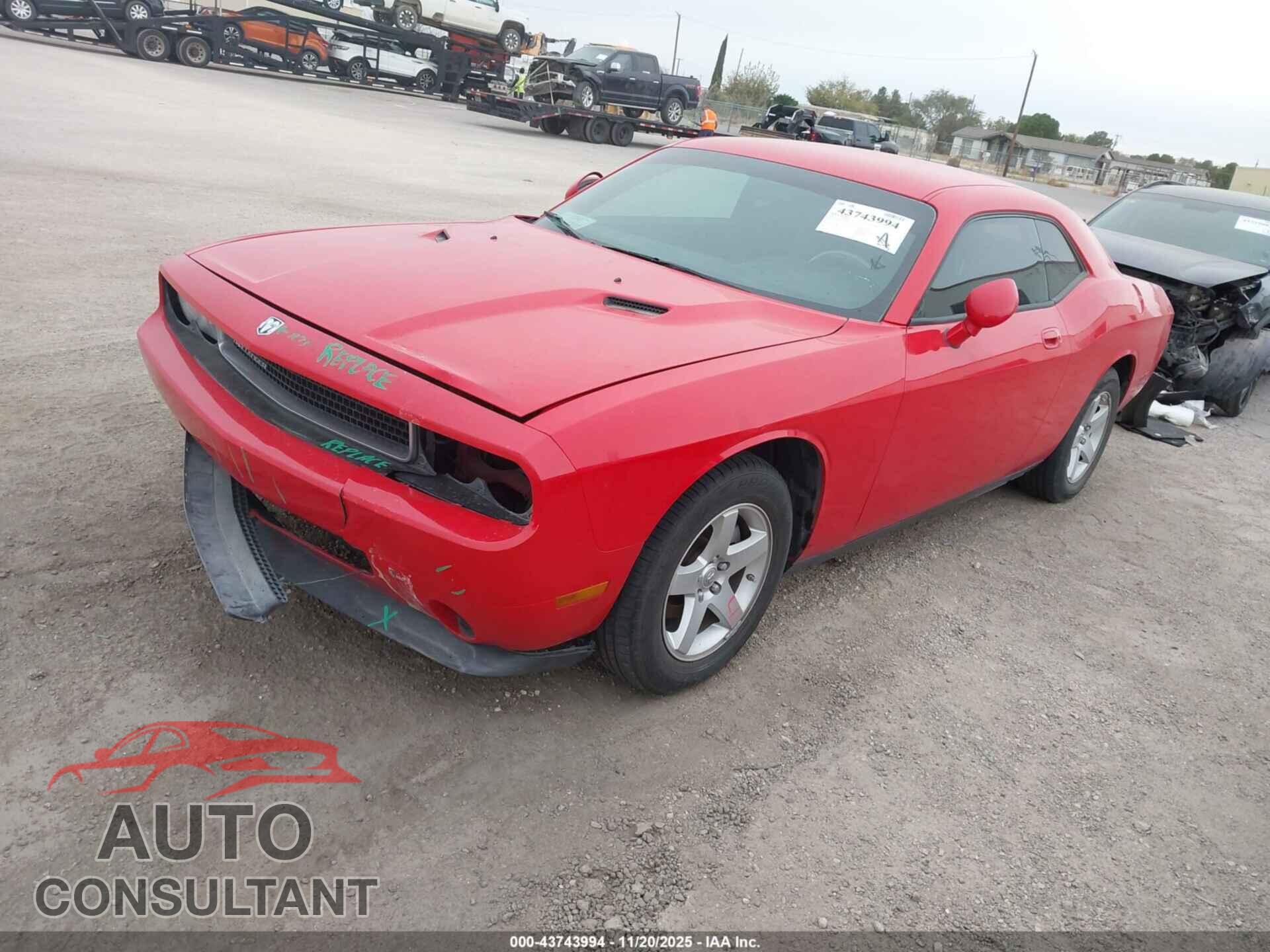 DODGE CHALLENGER 2010 - 2B3CJ4DV3AH146267