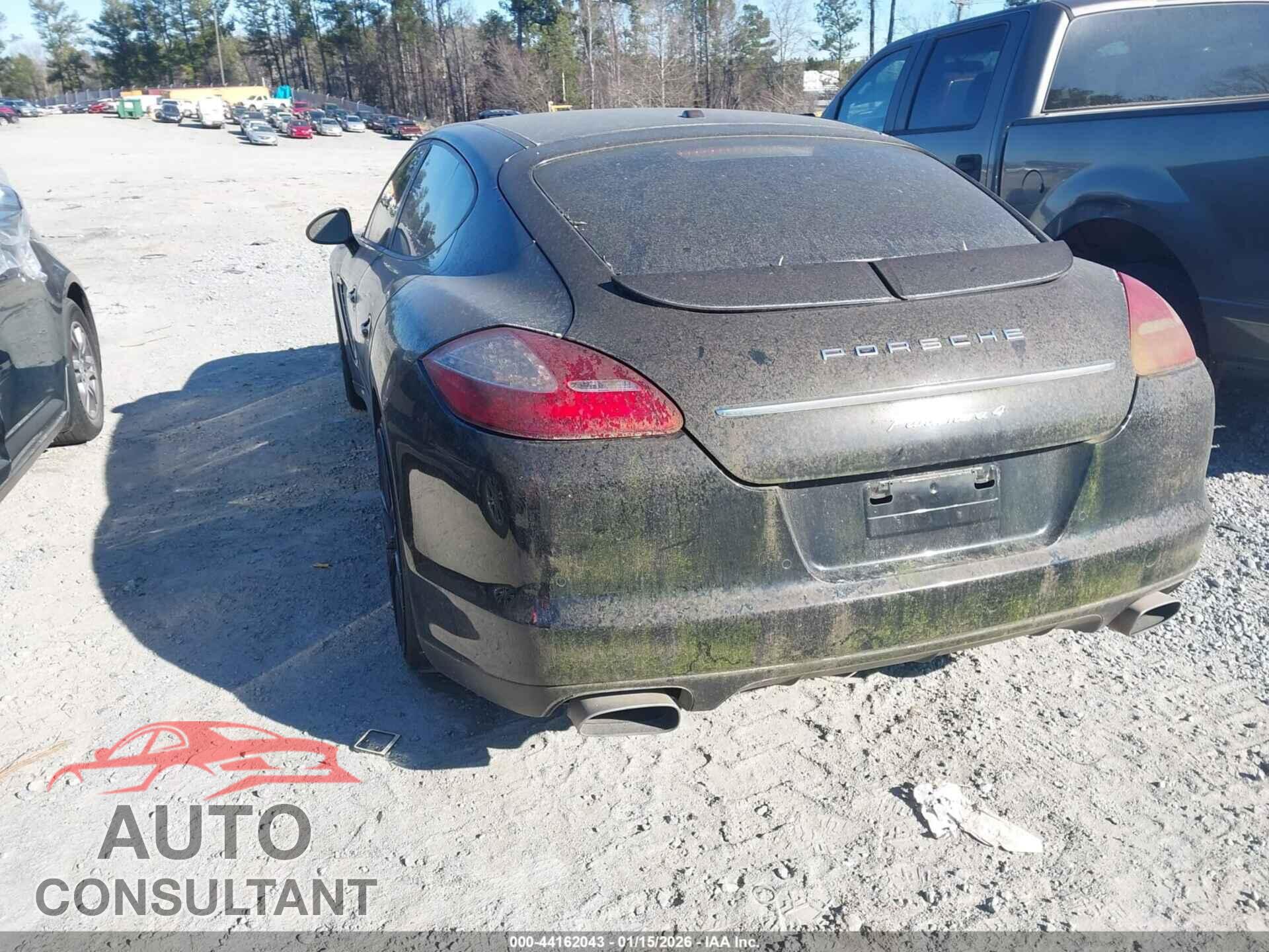 PORSCHE PANAMERA 2011 - WP0AA2A7XBL010898