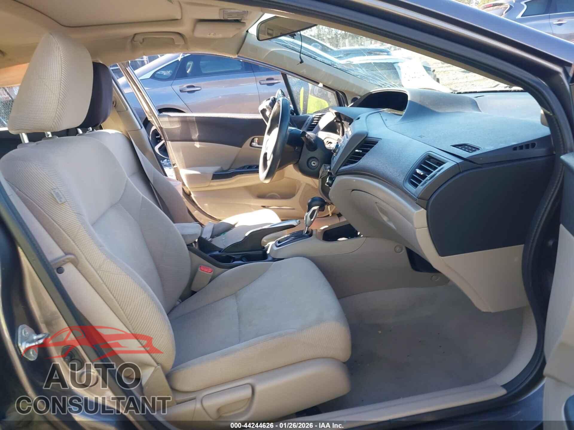 HONDA CIVIC 2012 - 19XFB2F83CE060153
