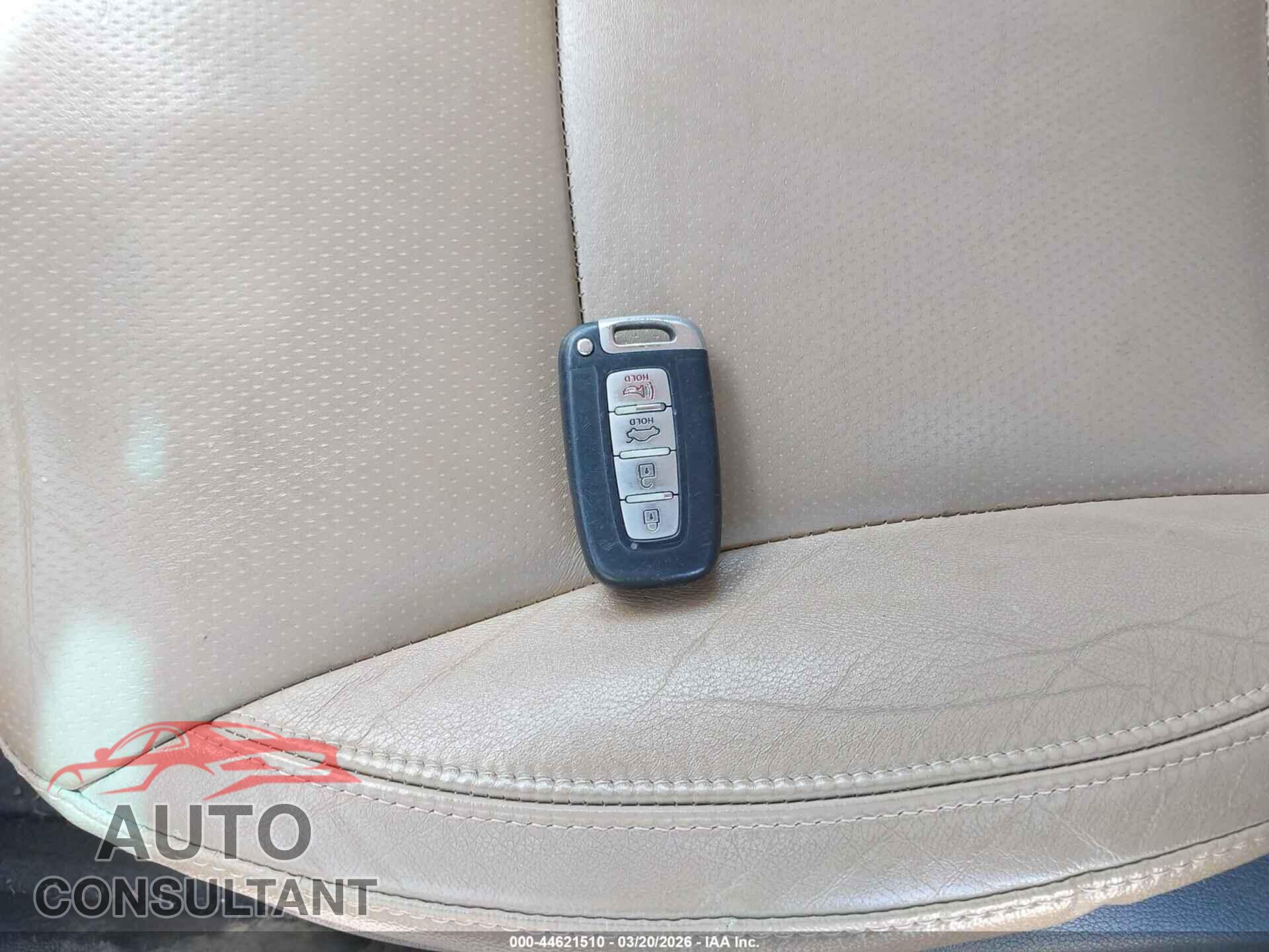 HYUNDAI SONATA 2012 - 5NPEC4AC2CH366367
