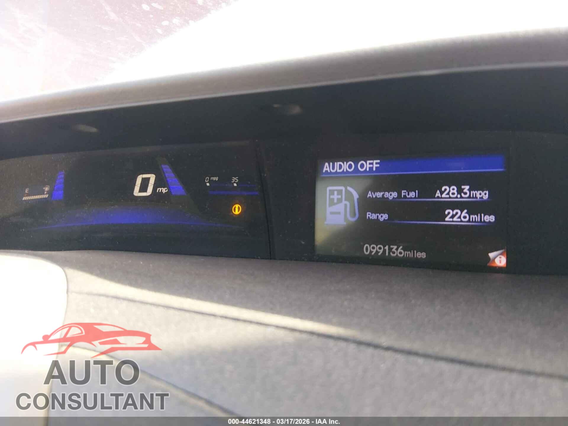 HONDA CIVIC 2012 - 19XFB2F54CE084693