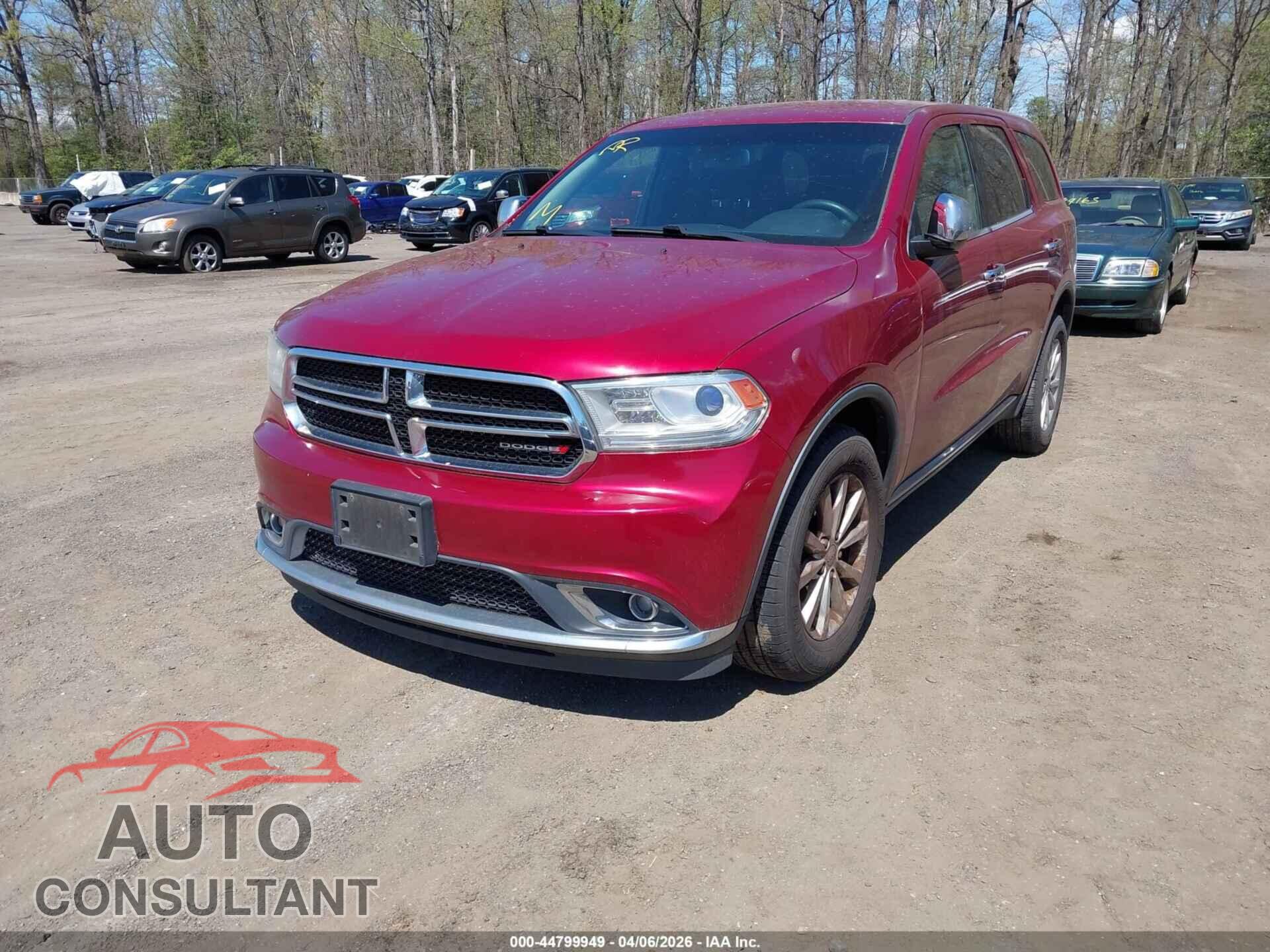DODGE DURANGO 2014 - 1C4RDJAG5EC332504
