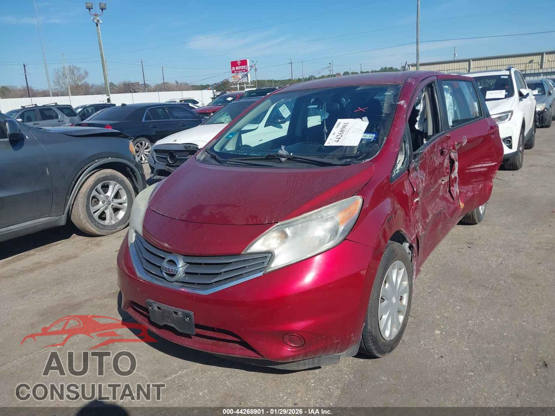 NISSAN VERSA NOTE 2016 - 3N1CE2CPXGL374151