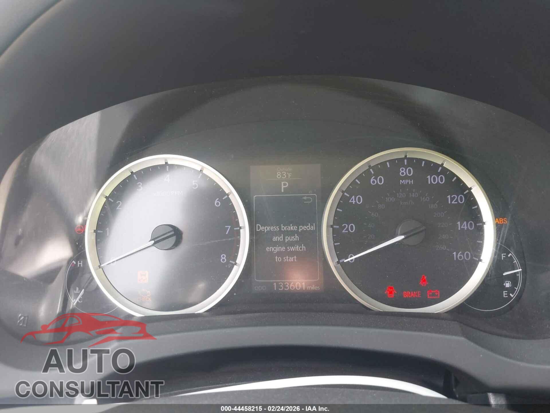 LEXUS IS 250 2015 - JTHBF1D26F5049822
