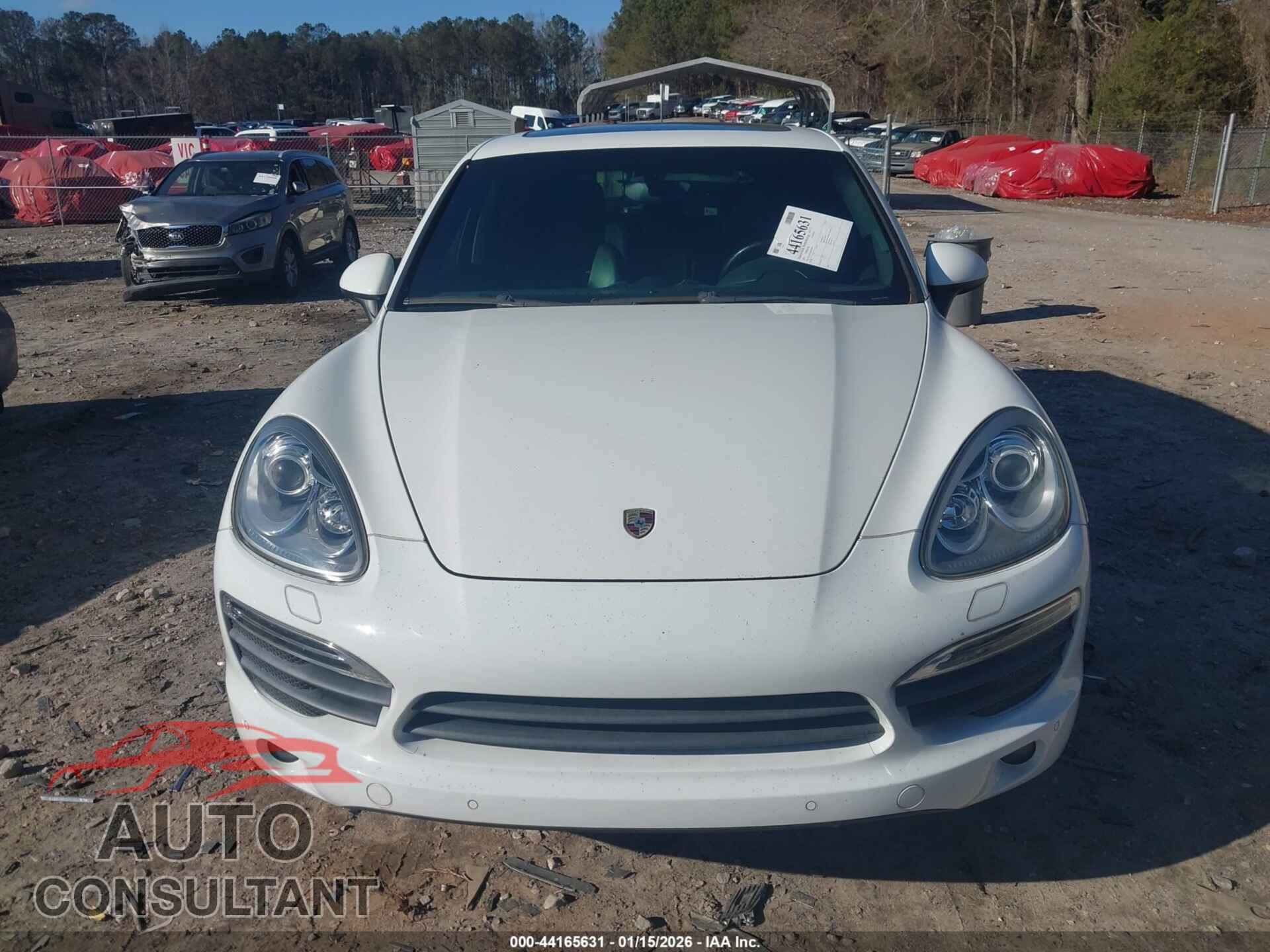 PORSCHE CAYENNE 2013 - WP1AB2A26DLA85634