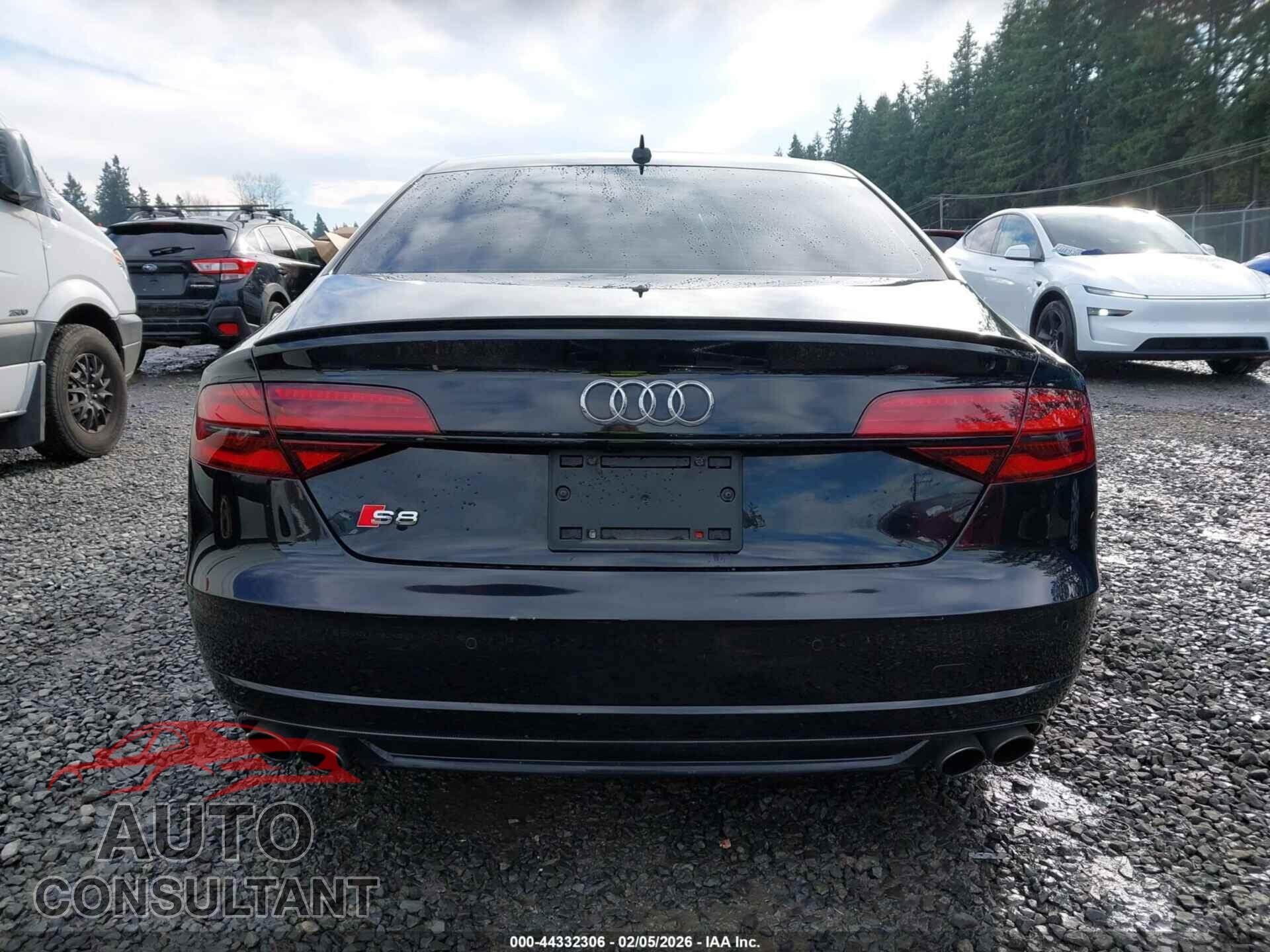 AUDI S8 2016 - WUAJ5AFD9GN900529