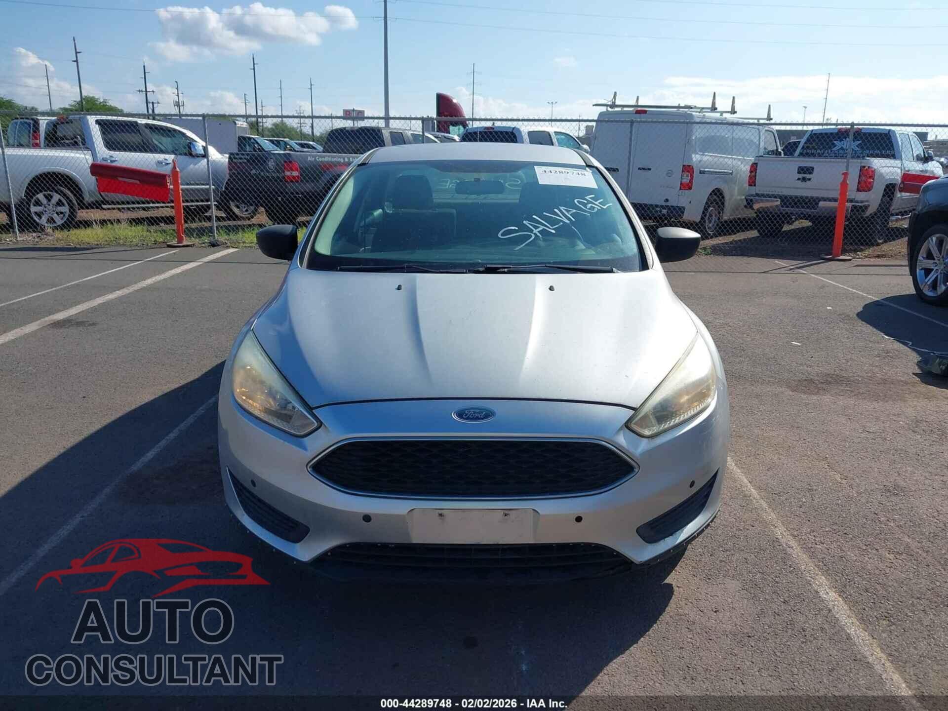 FORD FOCUS 2016 - 1FADP3E25GL366141