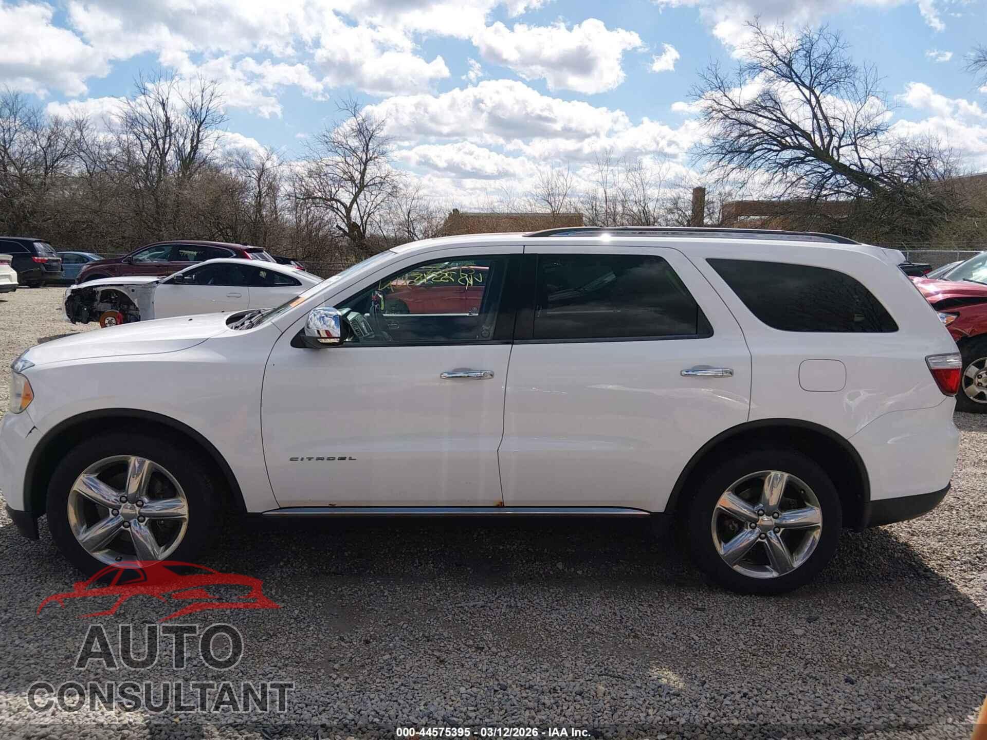 DODGE DURANGO 2013 - 1C4RDJEGXDC584662