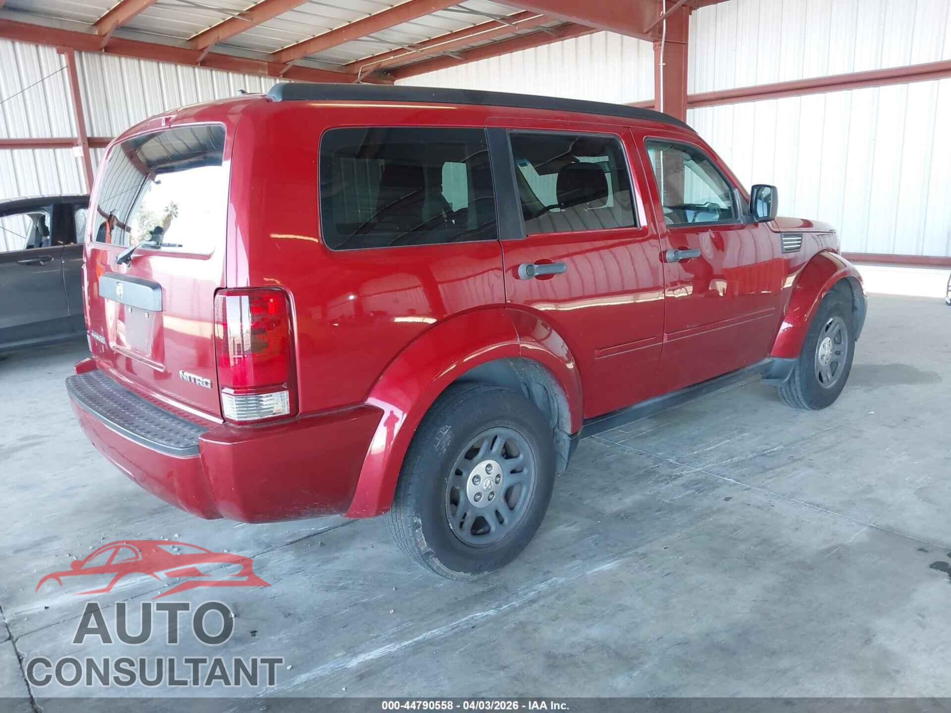 DODGE NITRO 2011 - 1D4PT2GK2BW516050