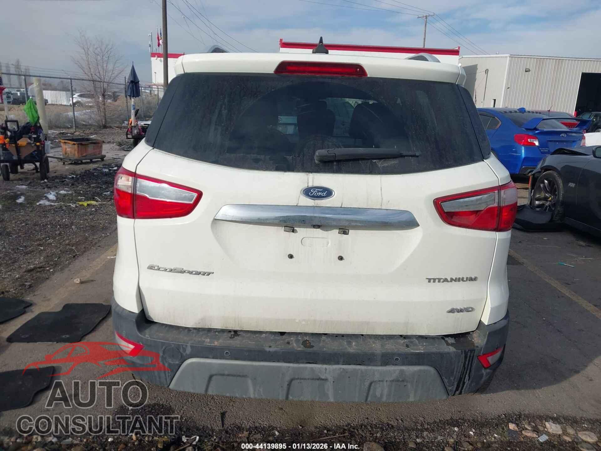 FORD ECOSPORT 2020 - MAJ6S3KL7LC359643