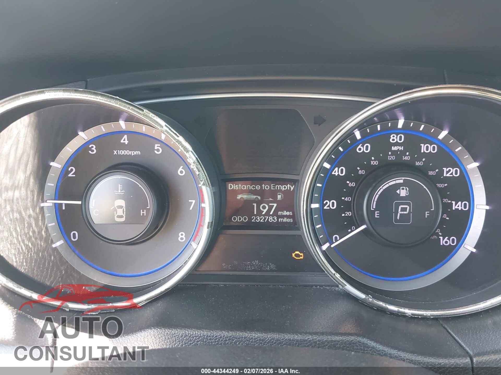 HYUNDAI SONATA 2012 - 5NPEC4AC9CH427763