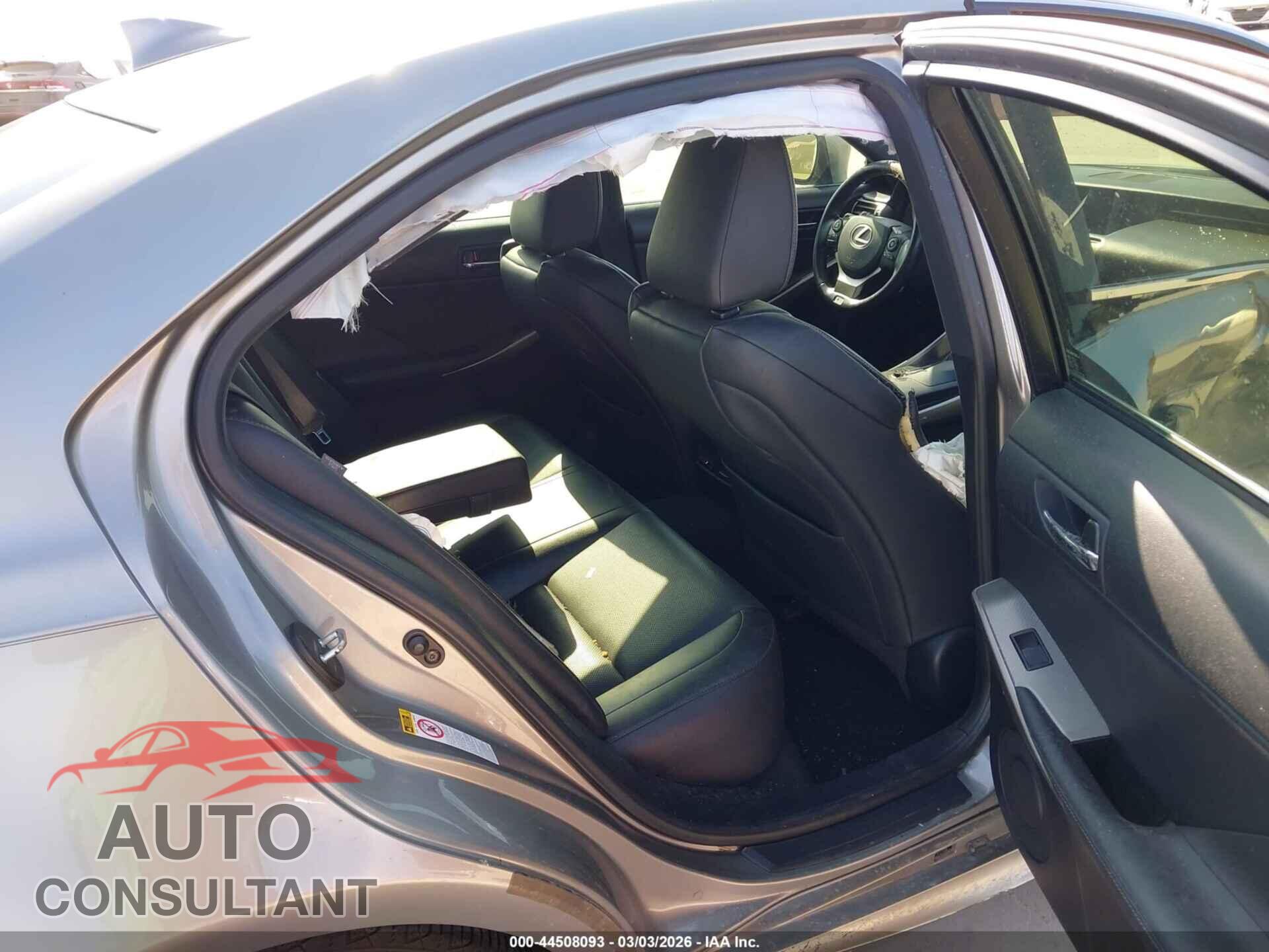 LEXUS IS 250 2015 - JTHBF1D21F5065443