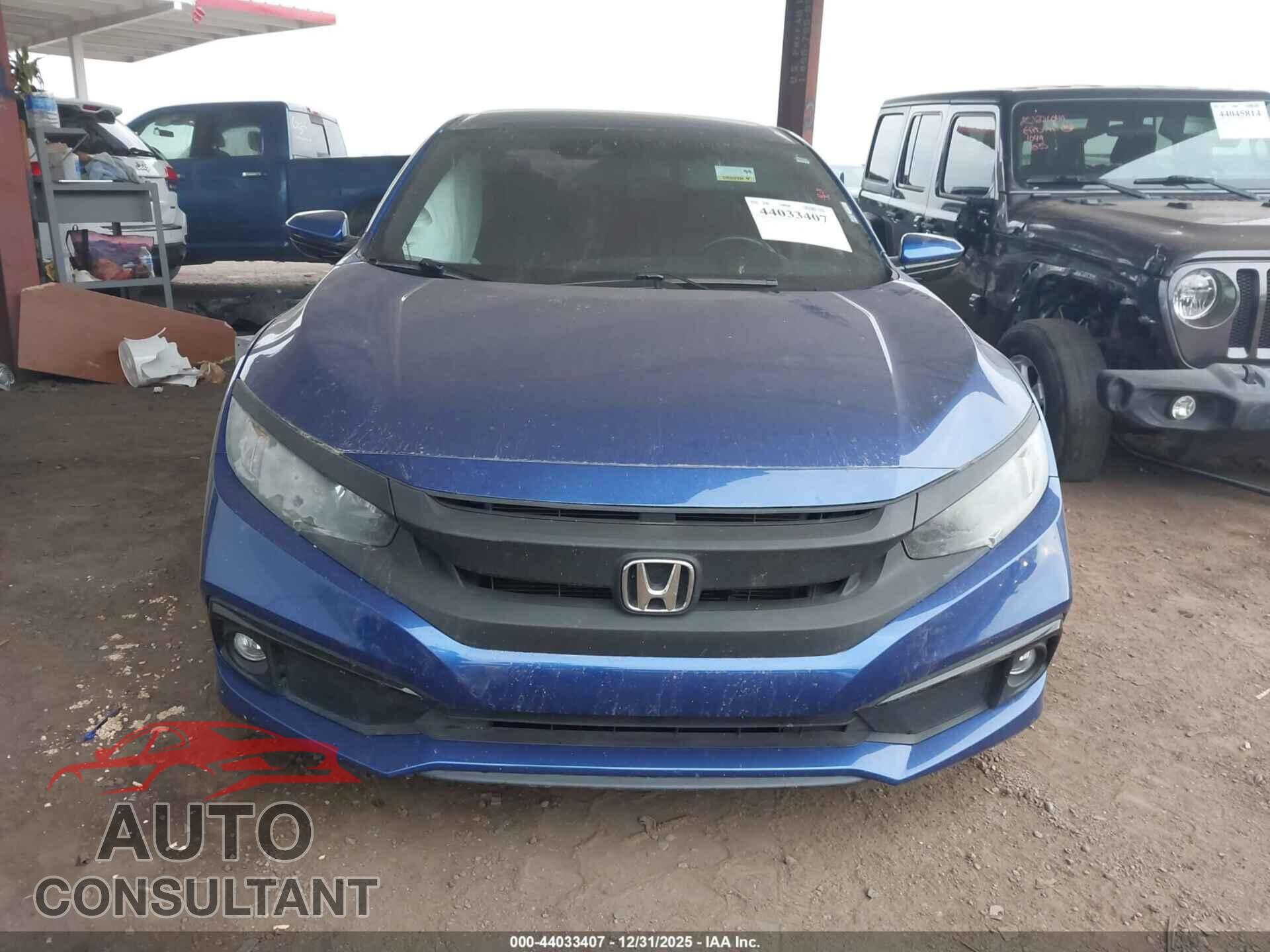 HONDA CIVIC 2019 - 2HGFC2F85KH602936