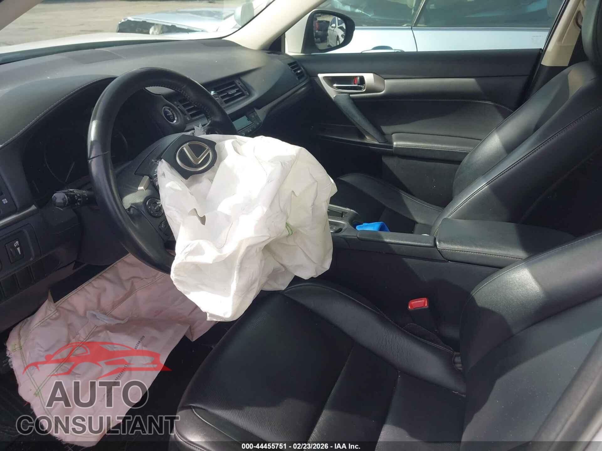 LEXUS CT 200H 2014 - JTHKD5BH4E2207854