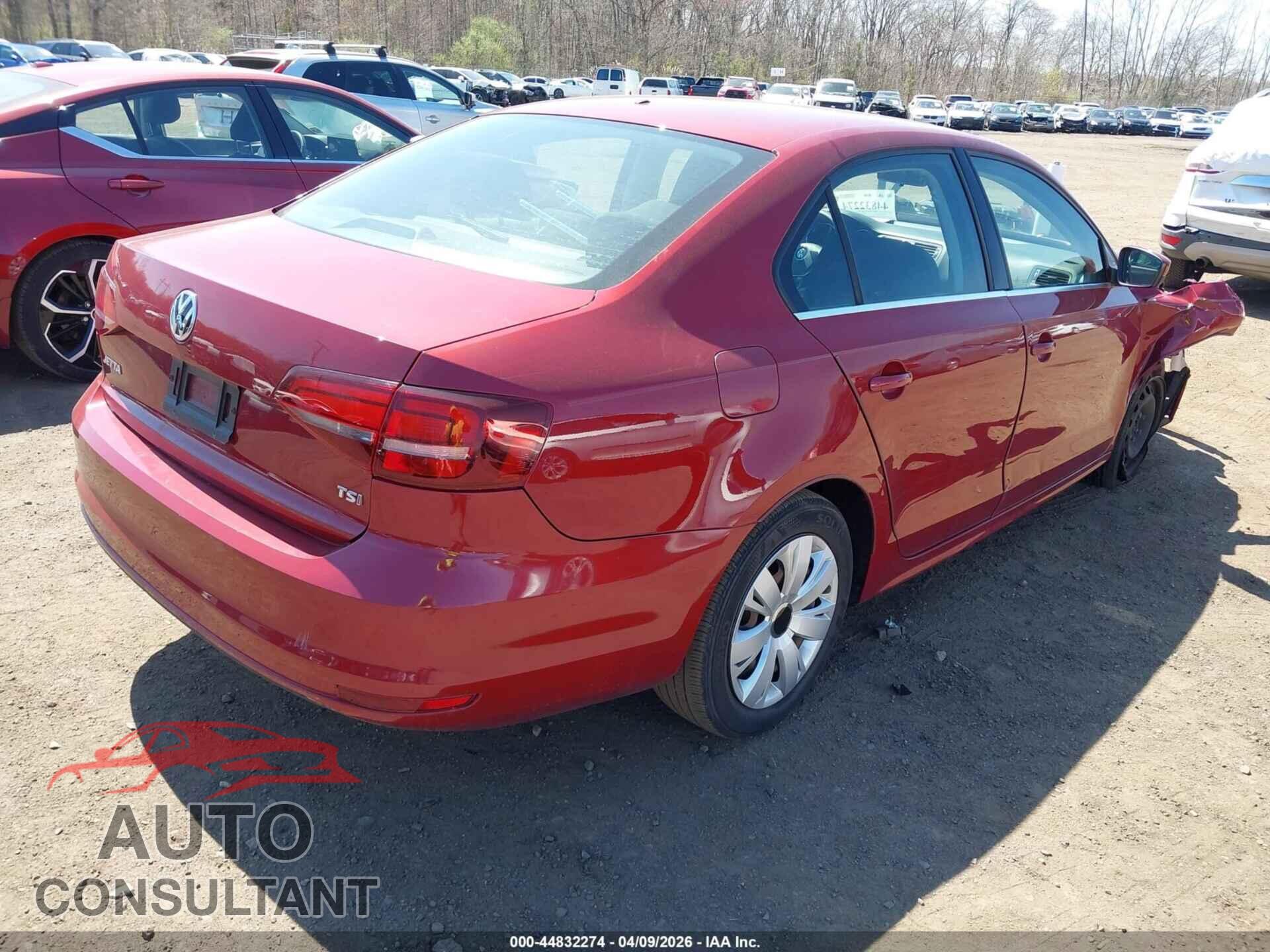 VOLKSWAGEN JETTA 2017 - 3VW2B7AJ6HM336468