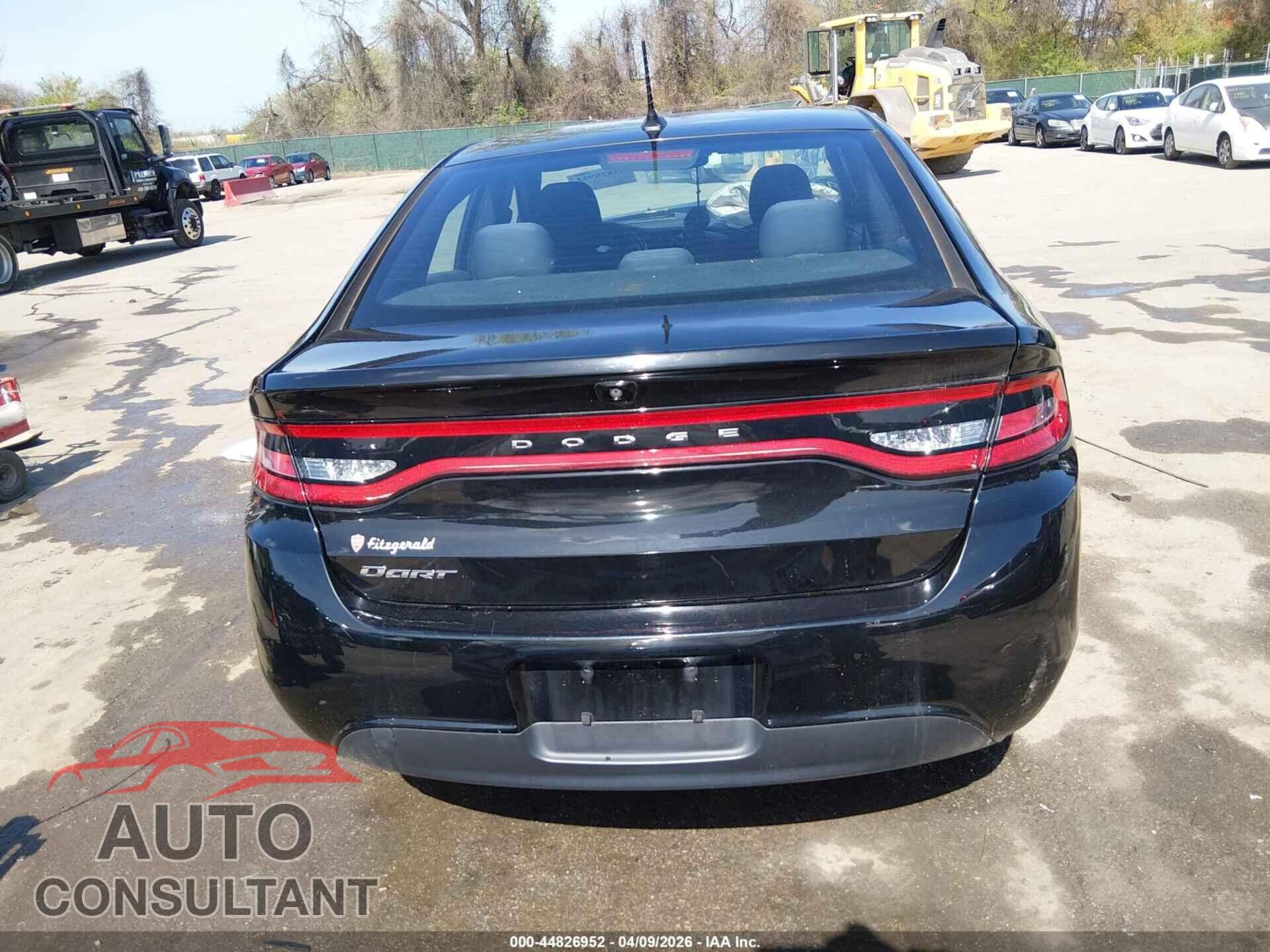 DODGE DART 2016 - 1C3CDFFA2GD818101