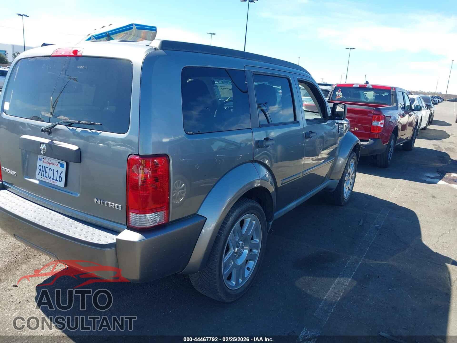 DODGE NITRO 2011 - 1D4PT4GK2BW604172