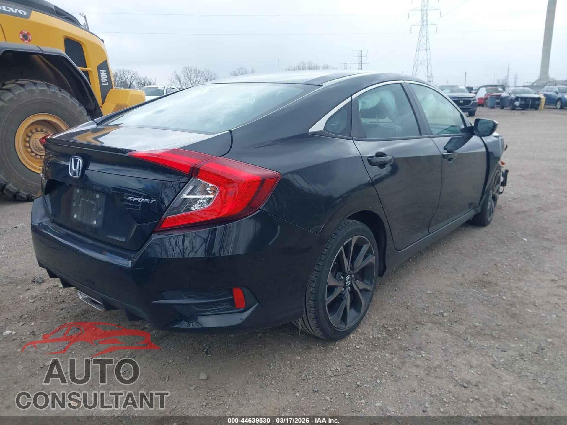 HONDA CIVIC 2019 - 2HGFC2F80KH545478