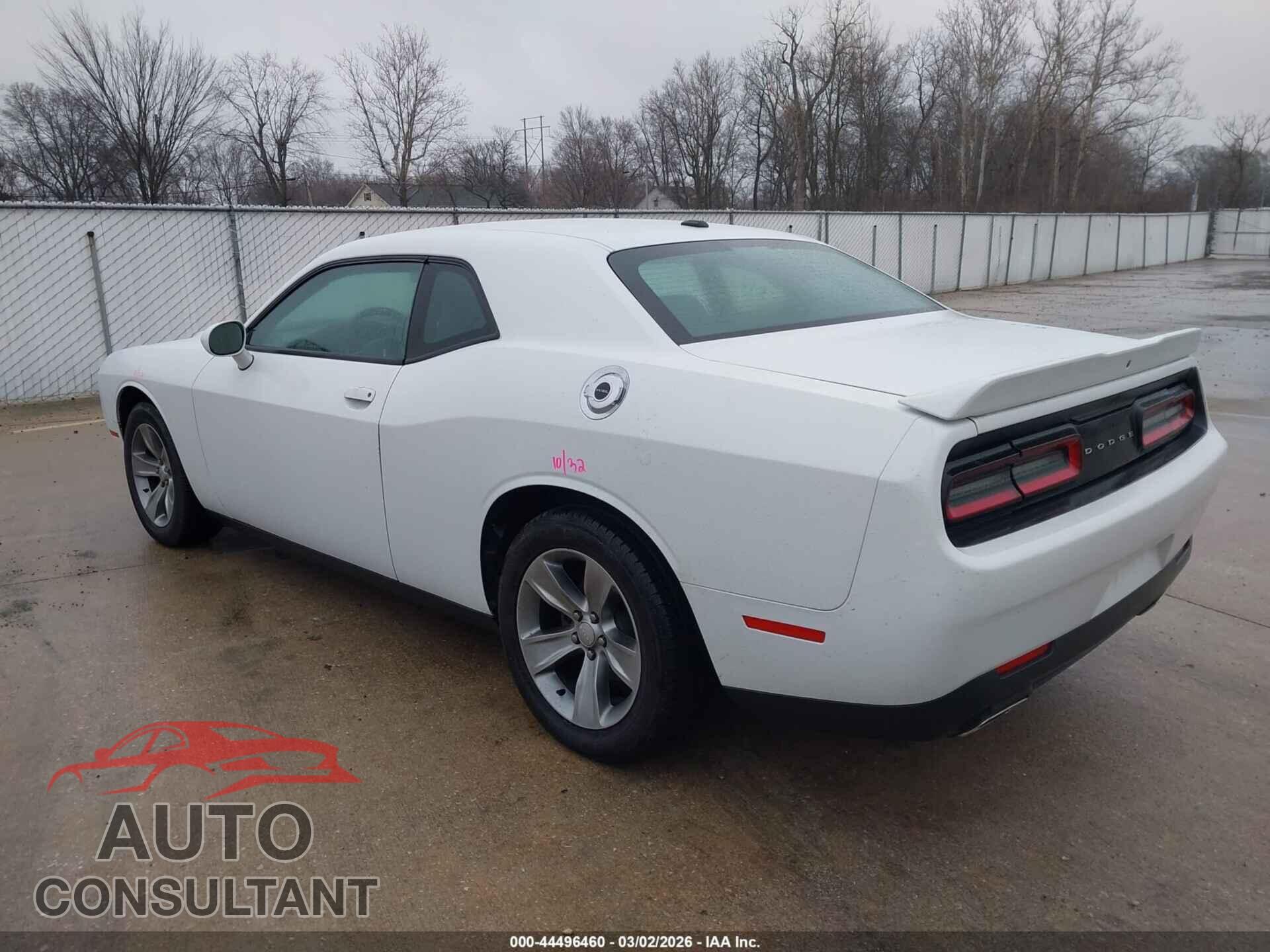 DODGE CHALLENGER 2019 - 2C3CDZAG7KH616122