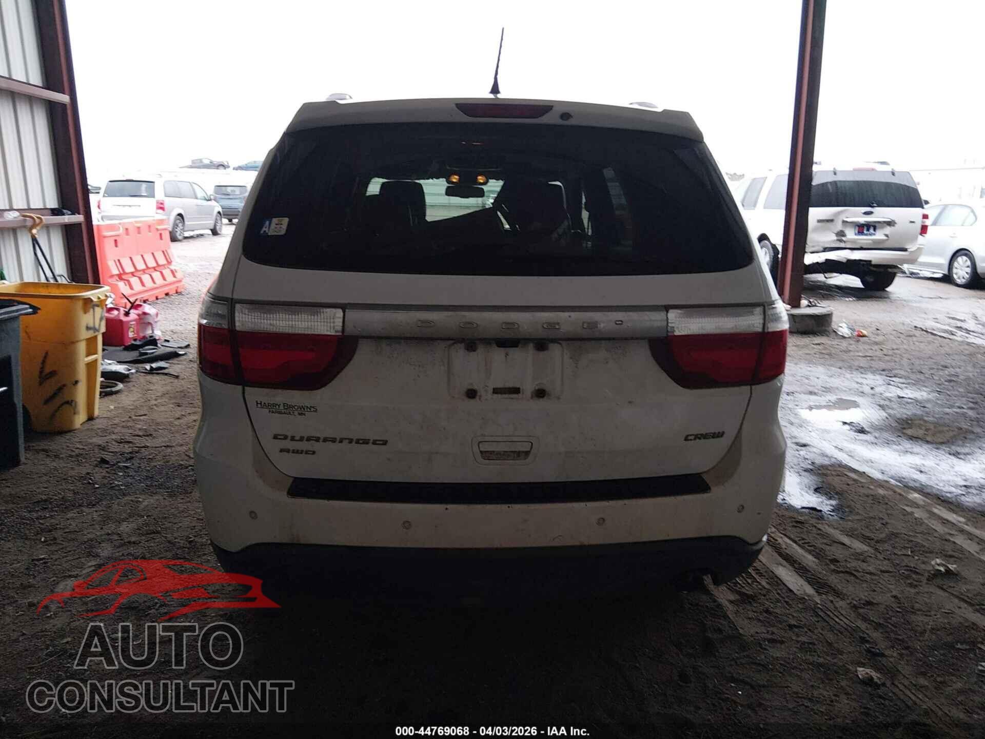 DODGE DURANGO 2013 - 1C4RDJDG0DC611126
