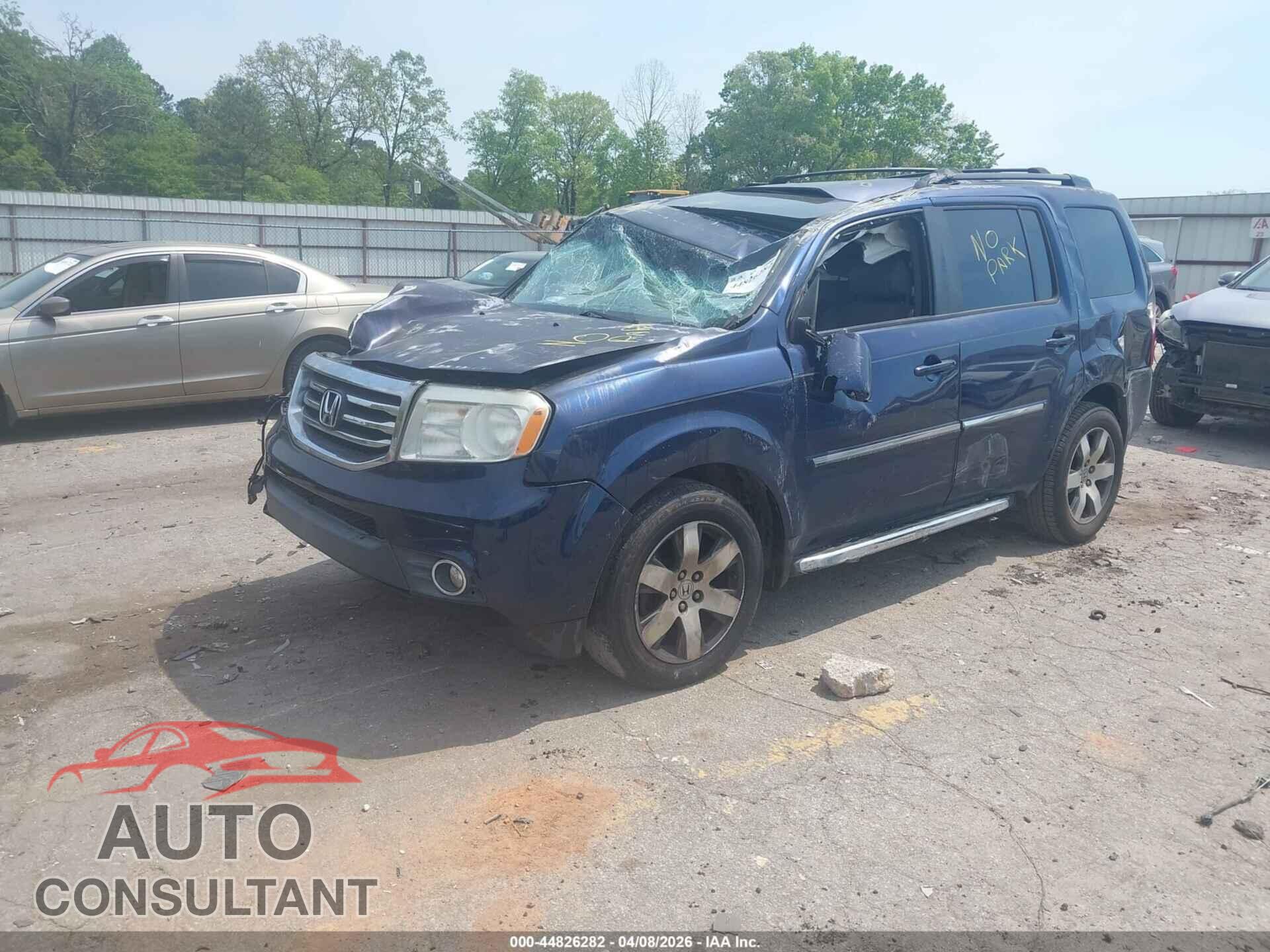 HONDA PILOT 2013 - 5FNYF3H97DB014751
