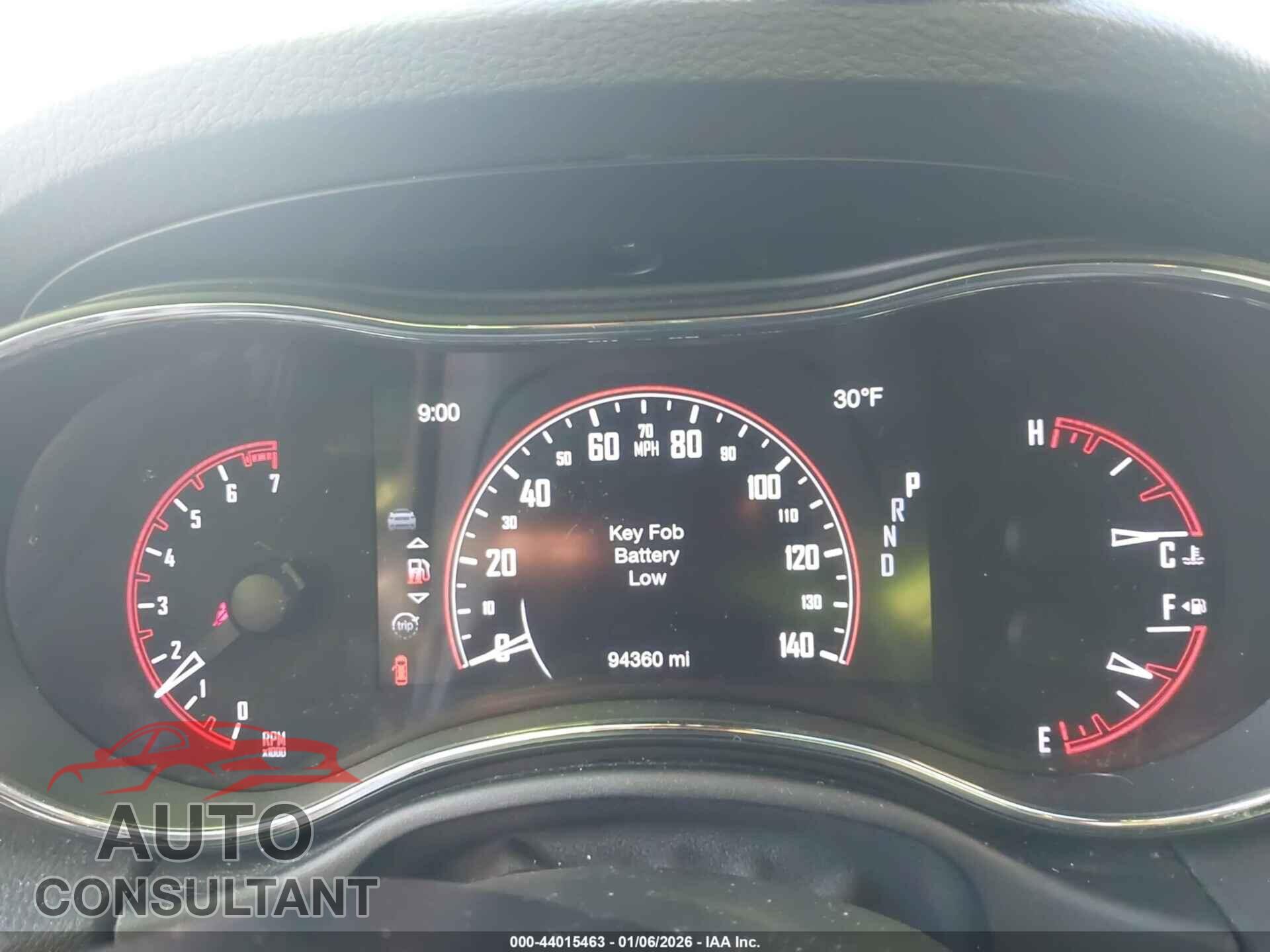 DODGE DURANGO 2018 - 1C4RDJAG9JC170077