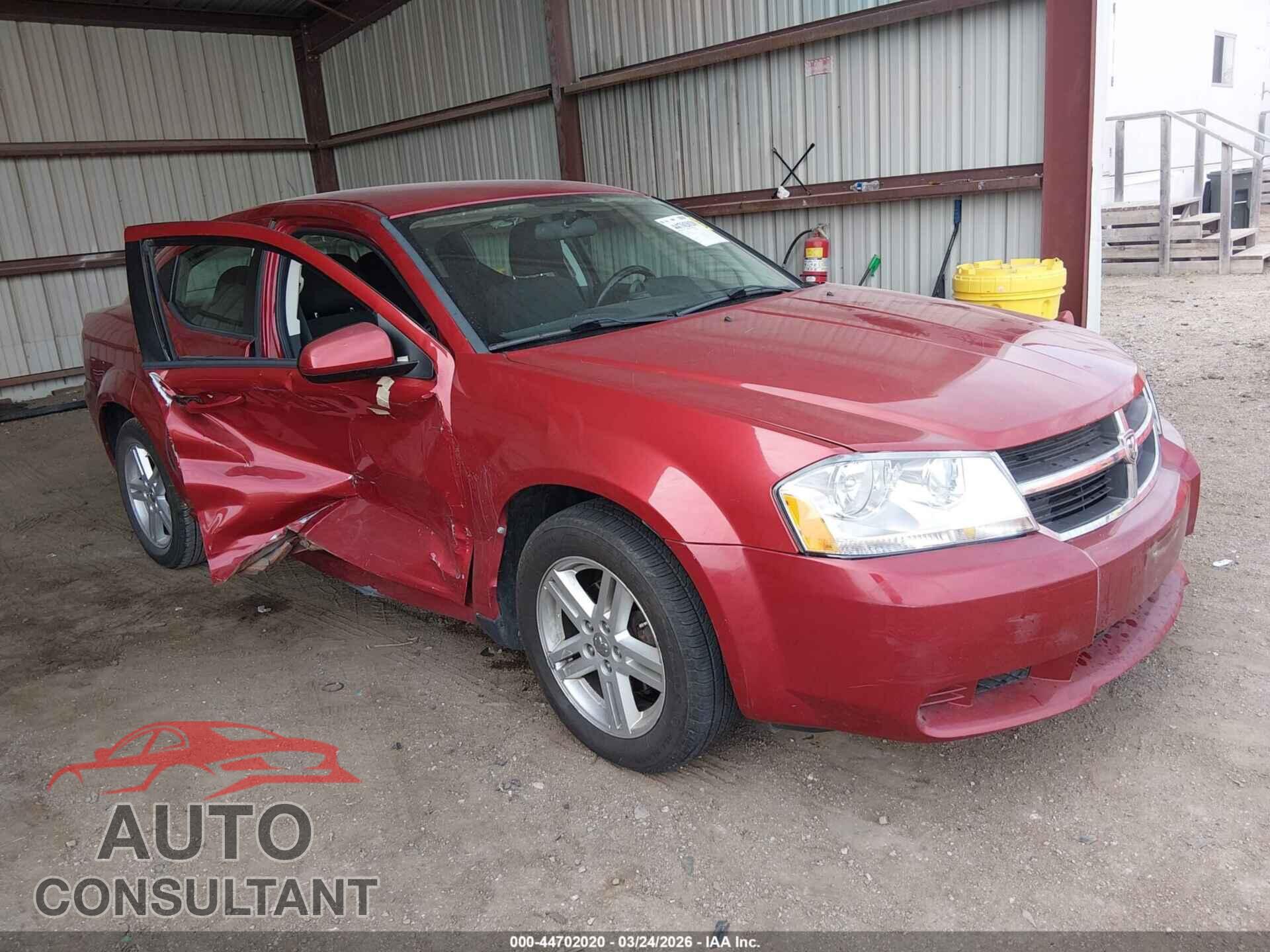 DODGE AVENGER 2010 - 1B3CC1FB8AN218745