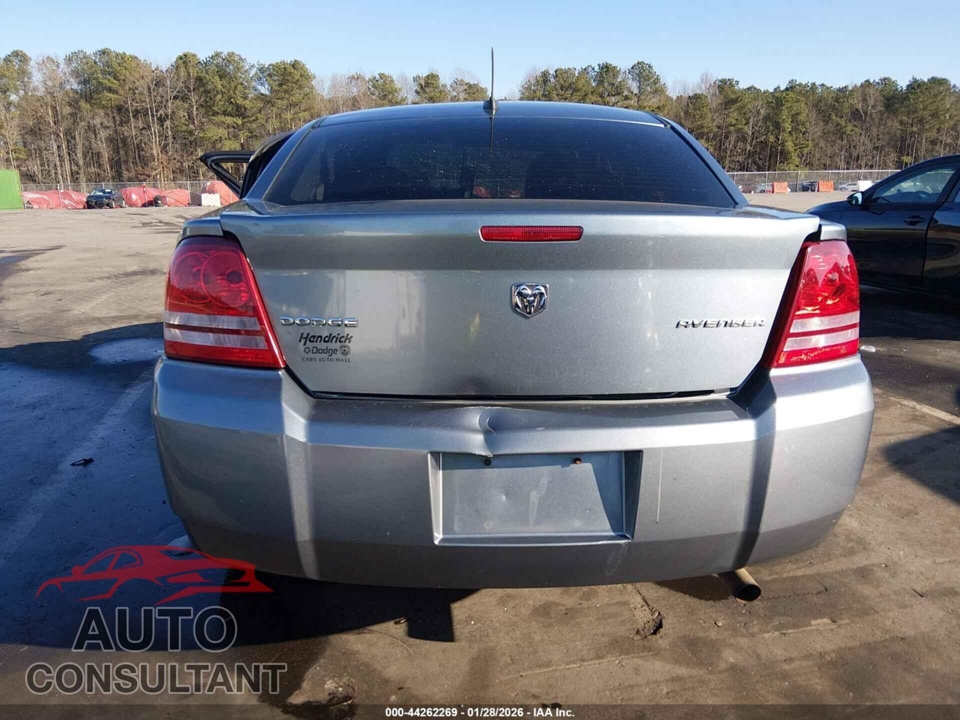 DODGE AVENGER 2010 - 1B3CC1FB5AN191908