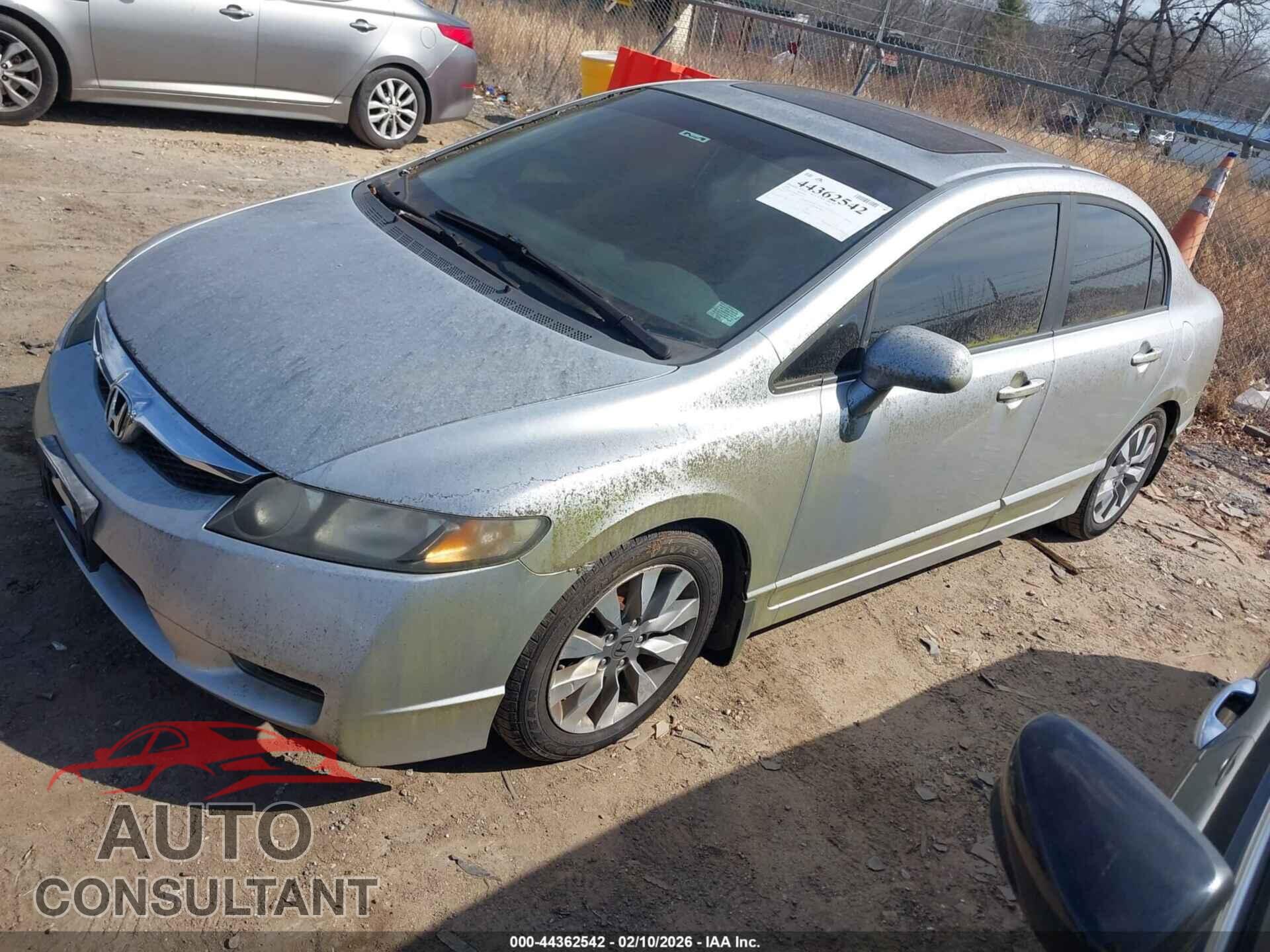 HONDA CIVIC 2009 - 19XFA16849E030357