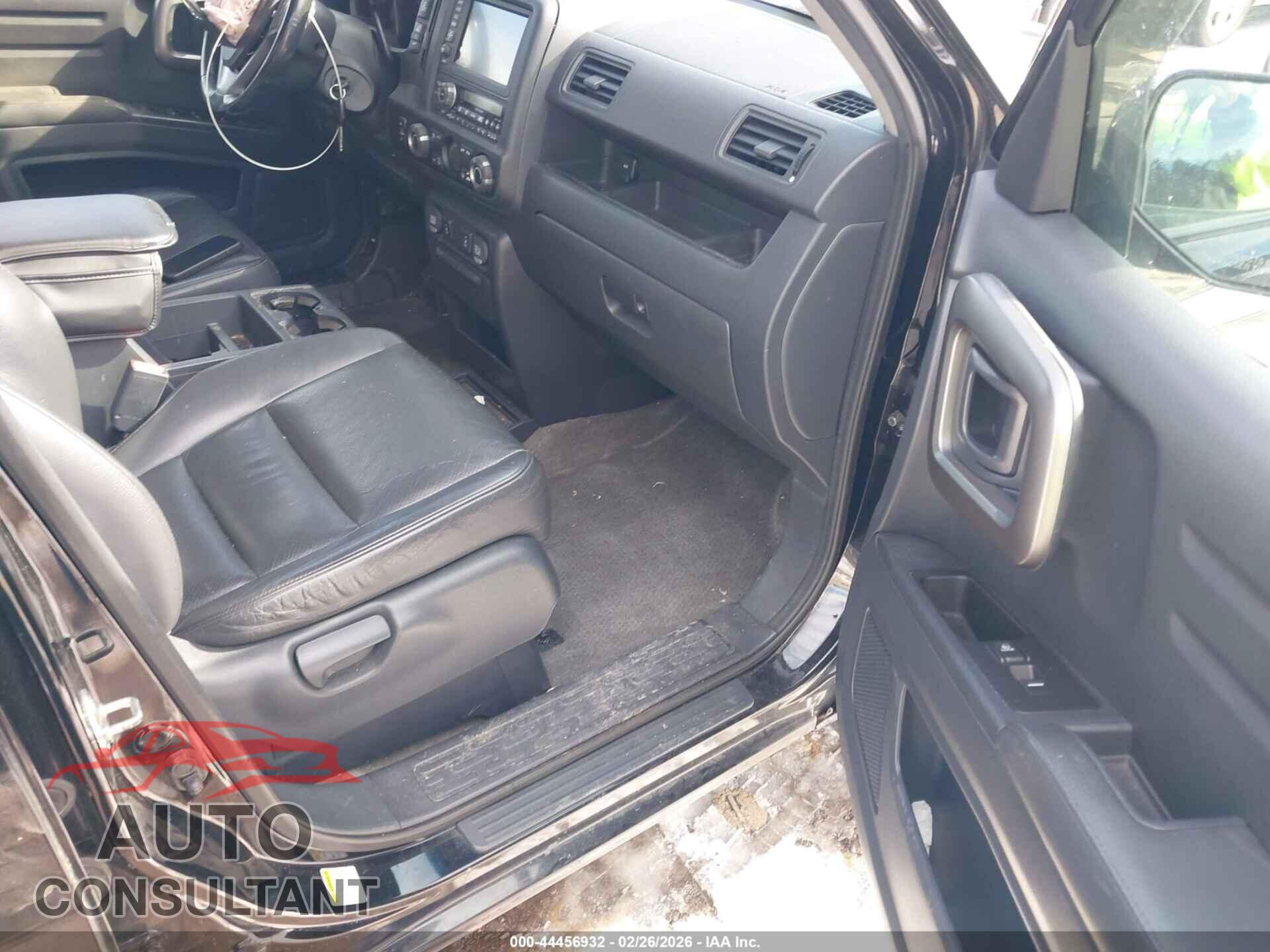 HONDA RIDGELINE 2012 - 5FPYK1F52CB455189