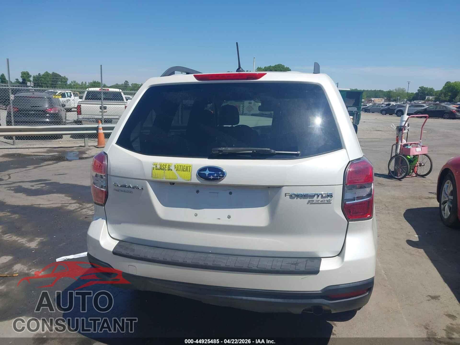 SUBARU FORESTER 2014 - JF2SJAEC7EH512007