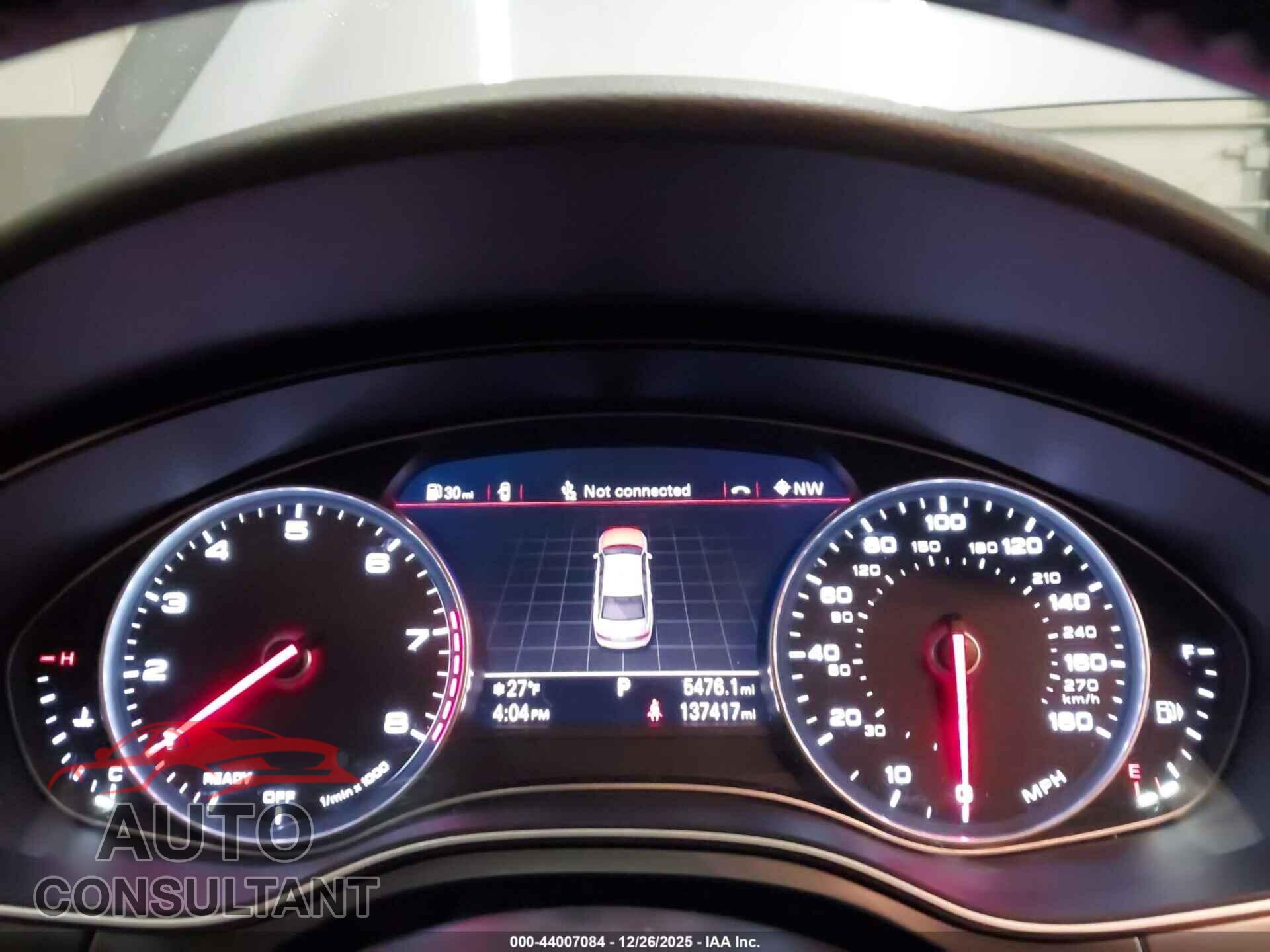 AUDI A6 2016 - WAUGFBFC2GN176245