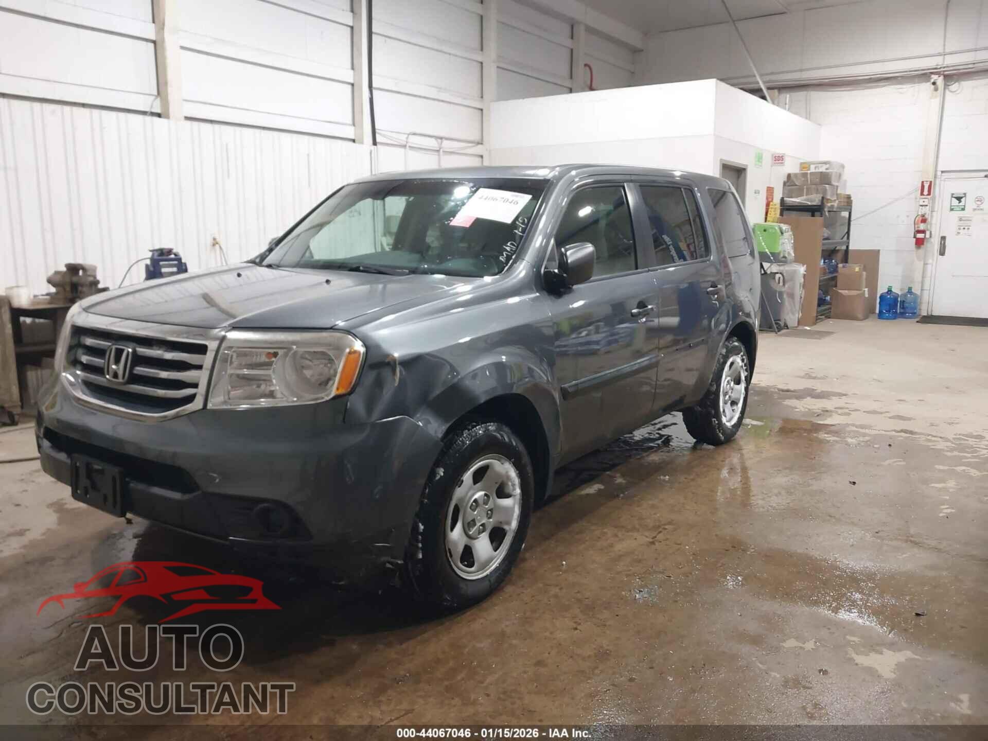 HONDA PILOT 2013 - 5FNYF4H29DB056993